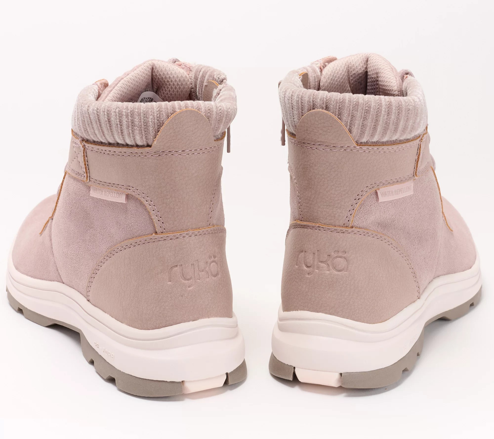 Ryka WaterRepellent Suede Ankle Boots Brunswick