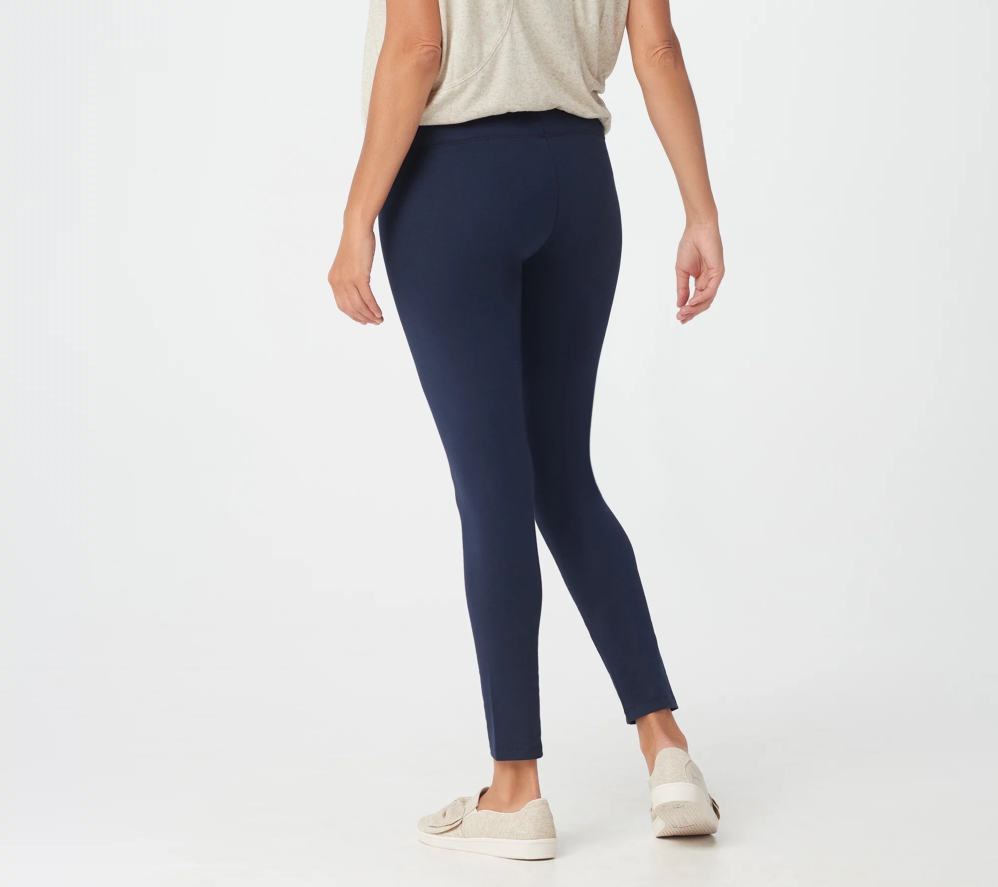 Women with Control Petite Tummy Control Leggings w/ No Side Seam