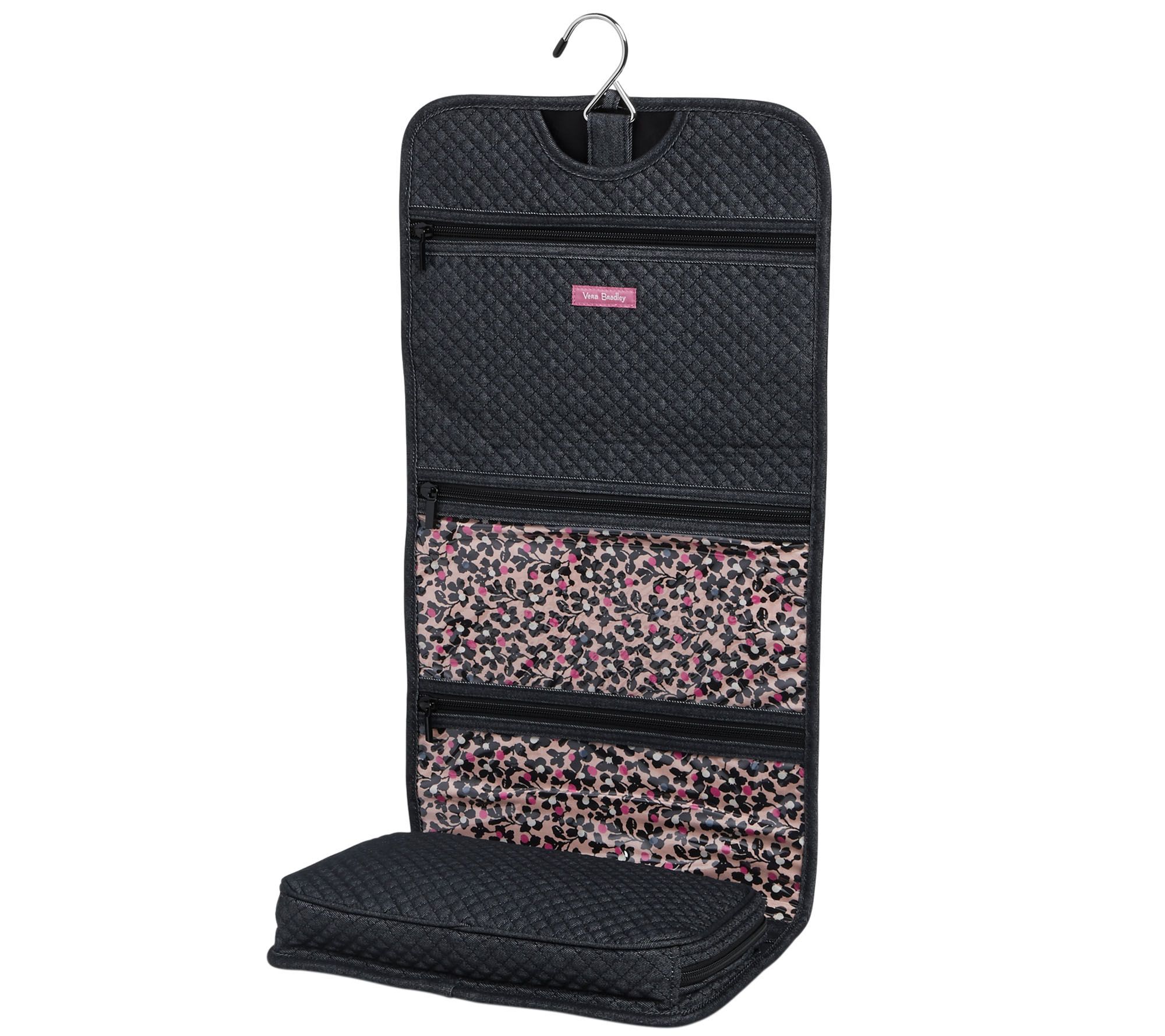 Vera Bradley Denim Iconic Hanging Travel Organizer