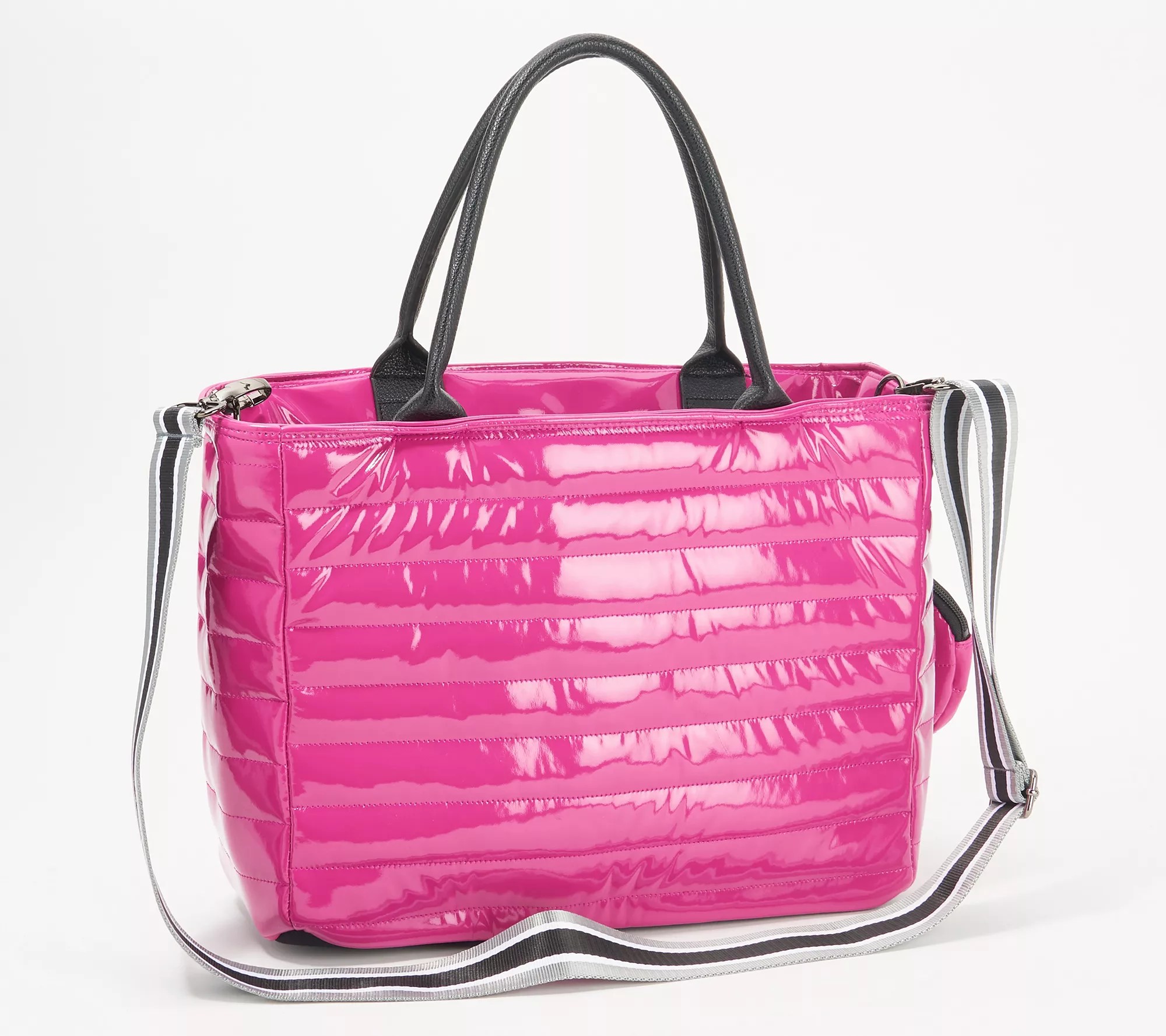 Think Royln Nylon Tote with Clip Pouch Kensington