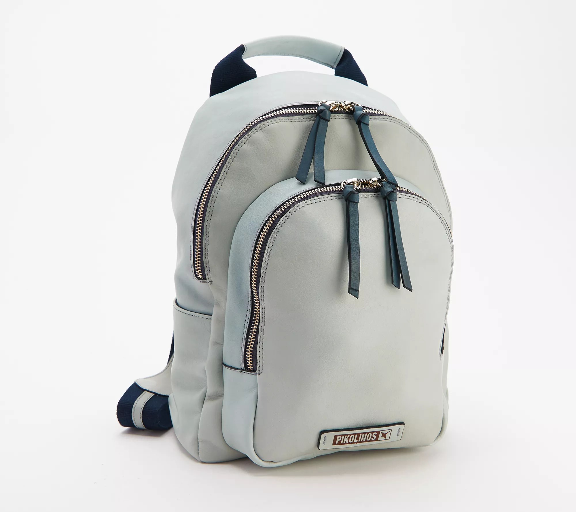 Pikolinos Leather ZipTop Backpack
