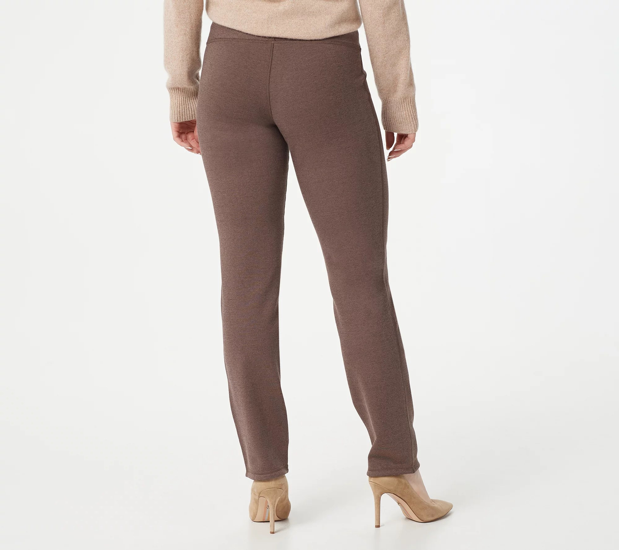Women with Control Renee's Reversibles Regular Slim Leg Pants