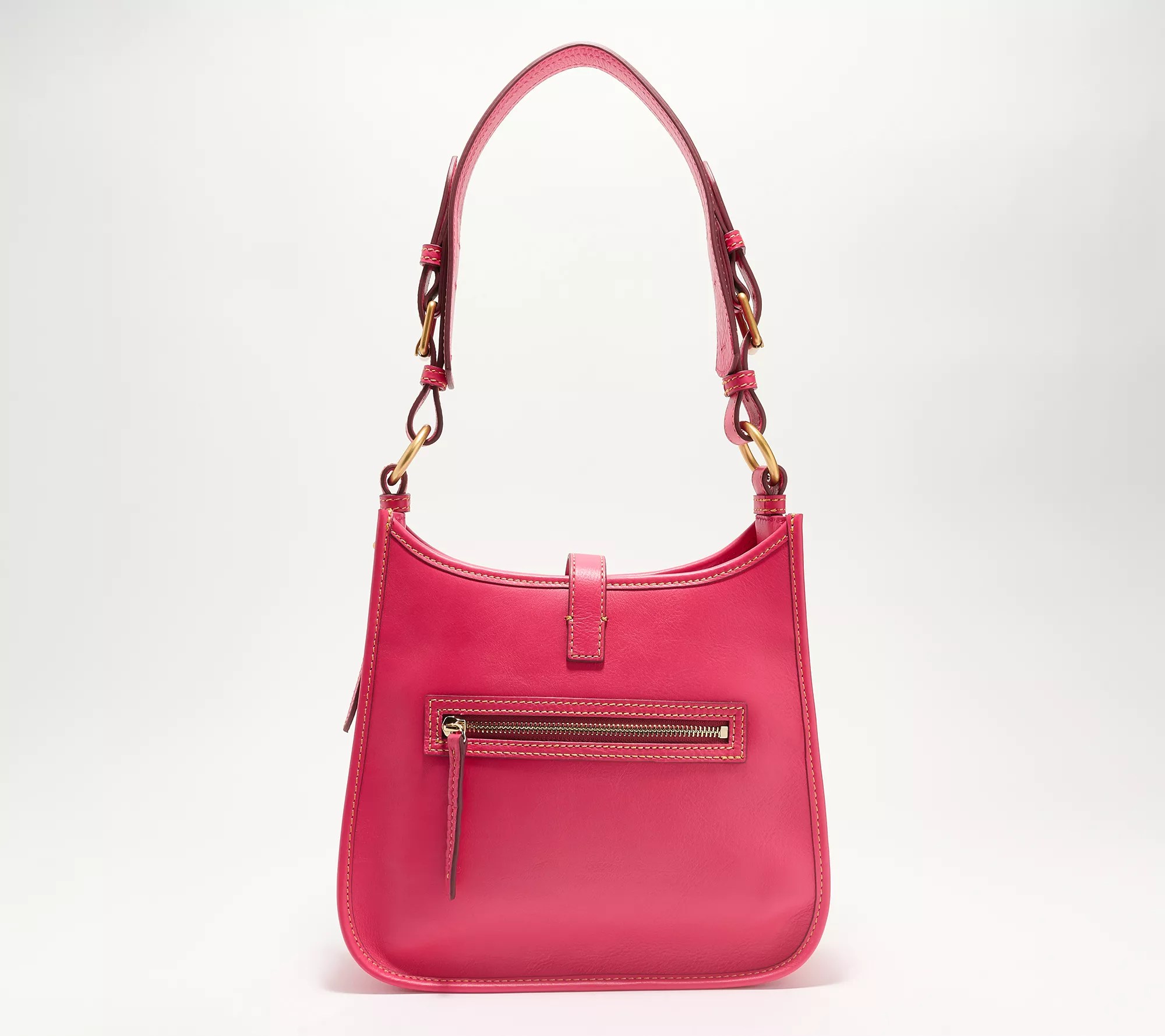 Dooney_& Bourke Florentine Leather Messenger Shoulder Bag