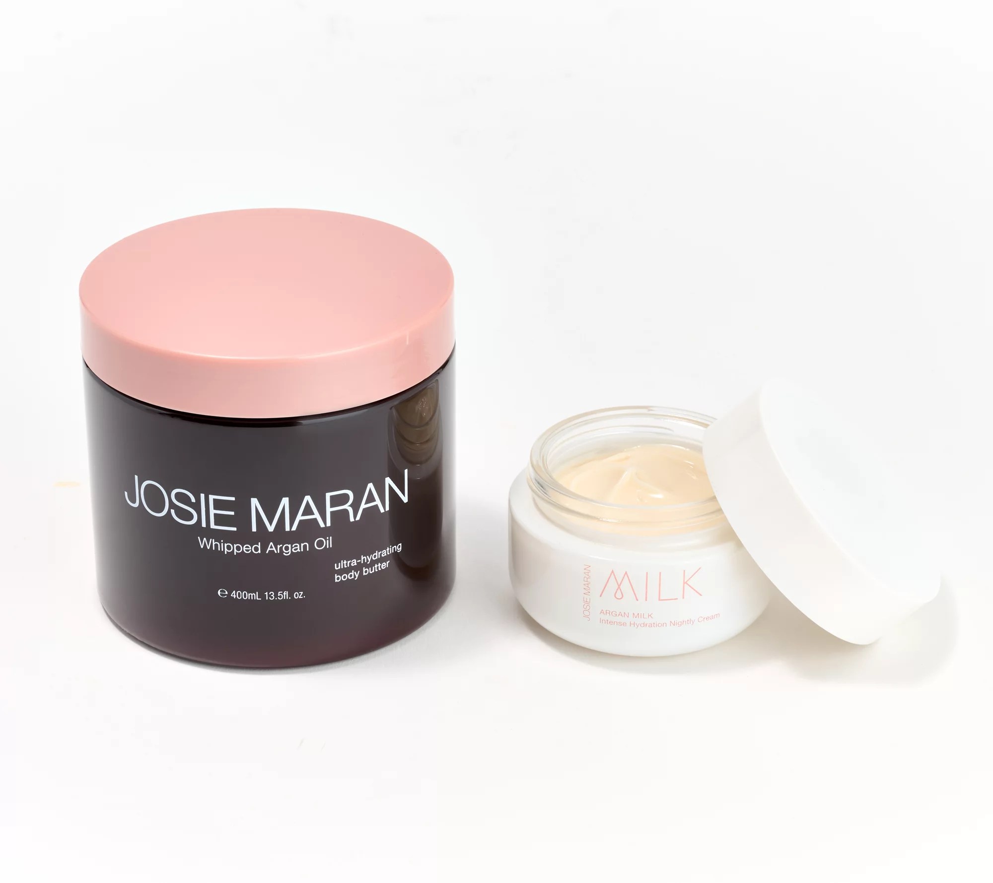 Josie Maran Nighttime Nourishment Body Butter & Night Cream Set