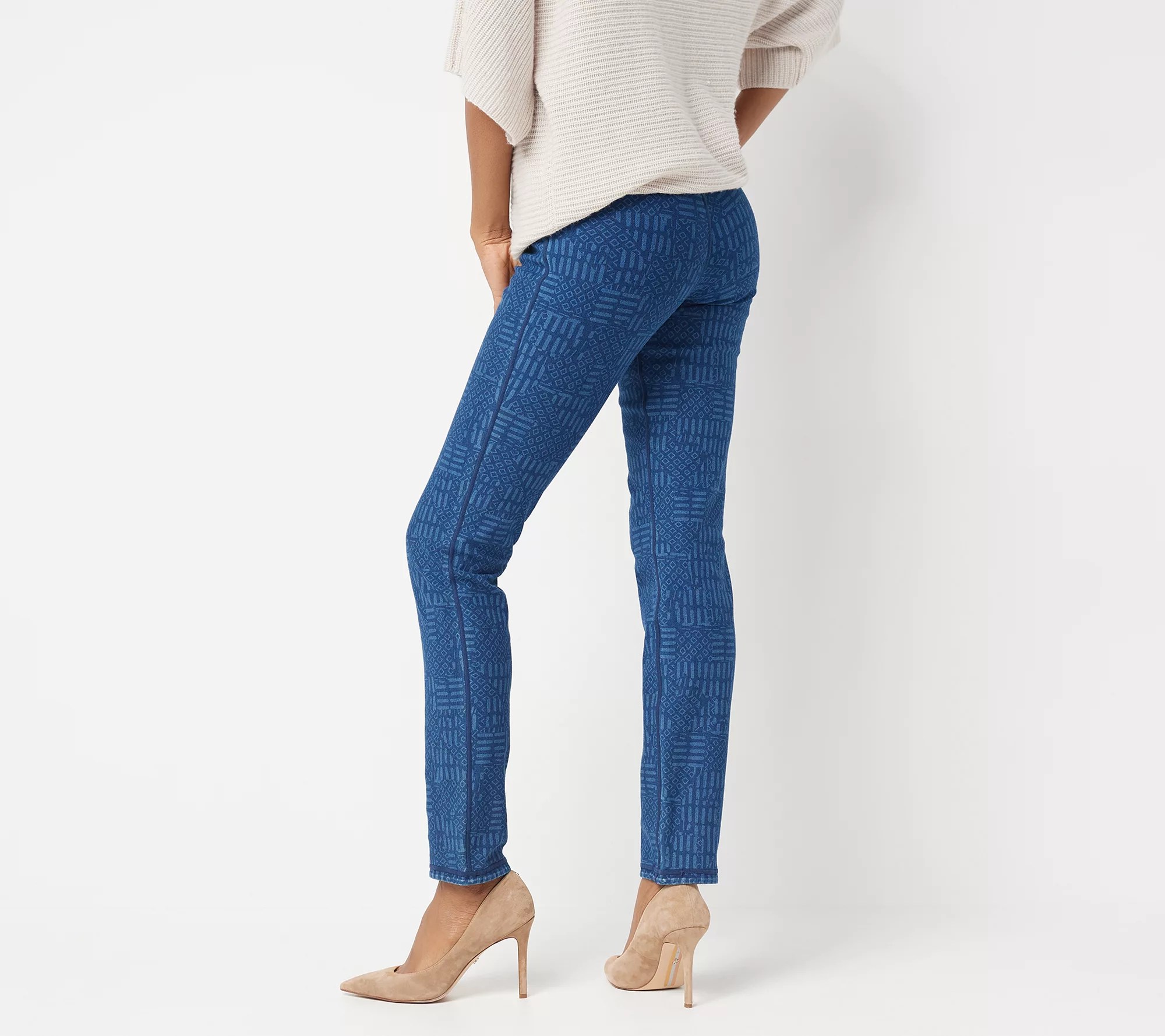 Women with Control Tall Prime Stretch Reversible Ankle Jeans