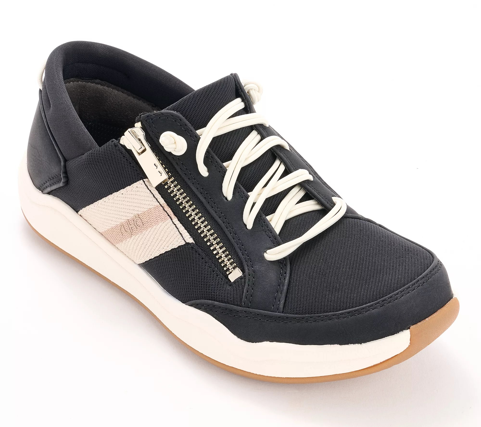 Ryka LaceUp Casual Sneakers Carefree Zip