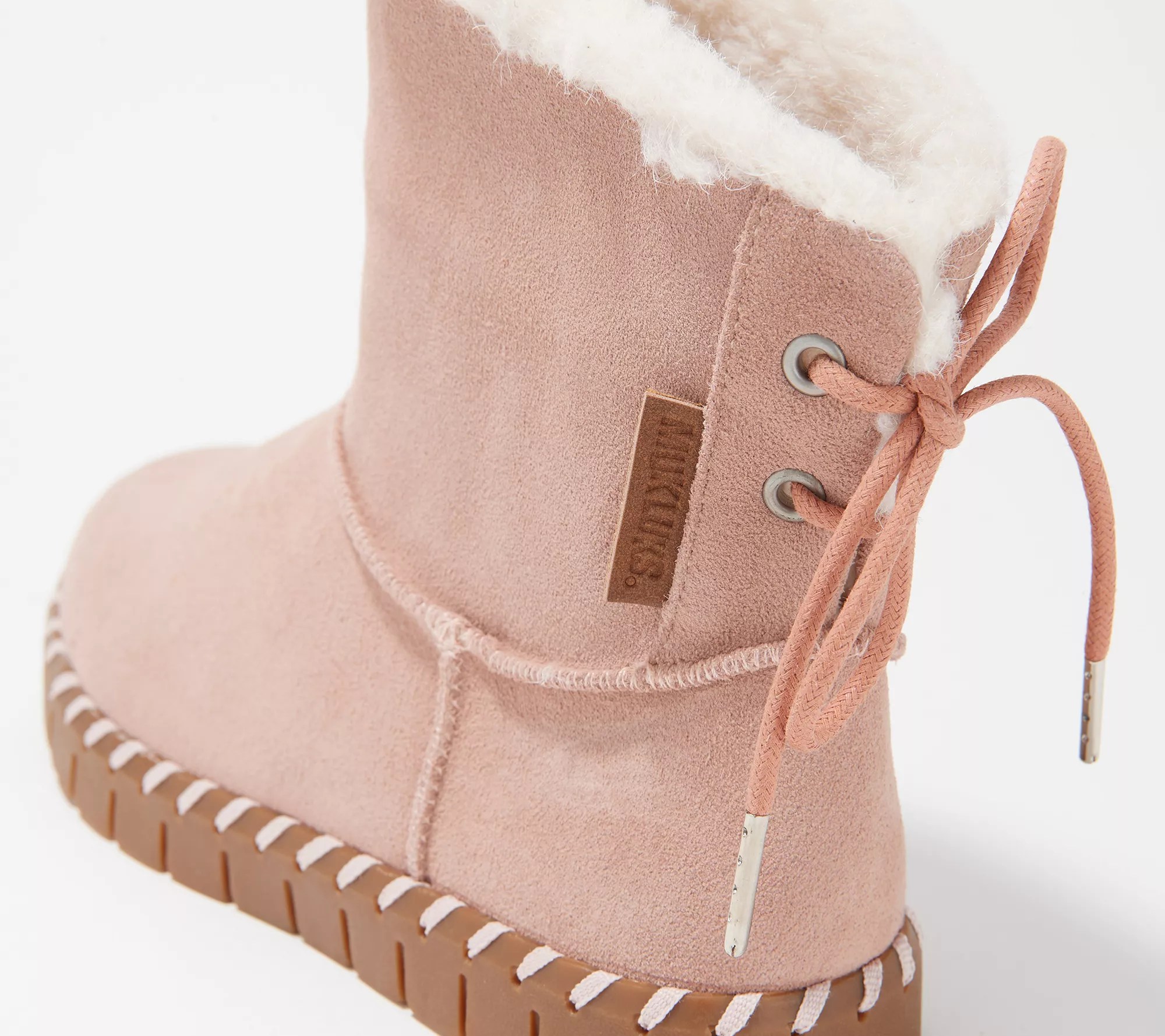 MUK LUKS Water Repellent Suede Boots Albany