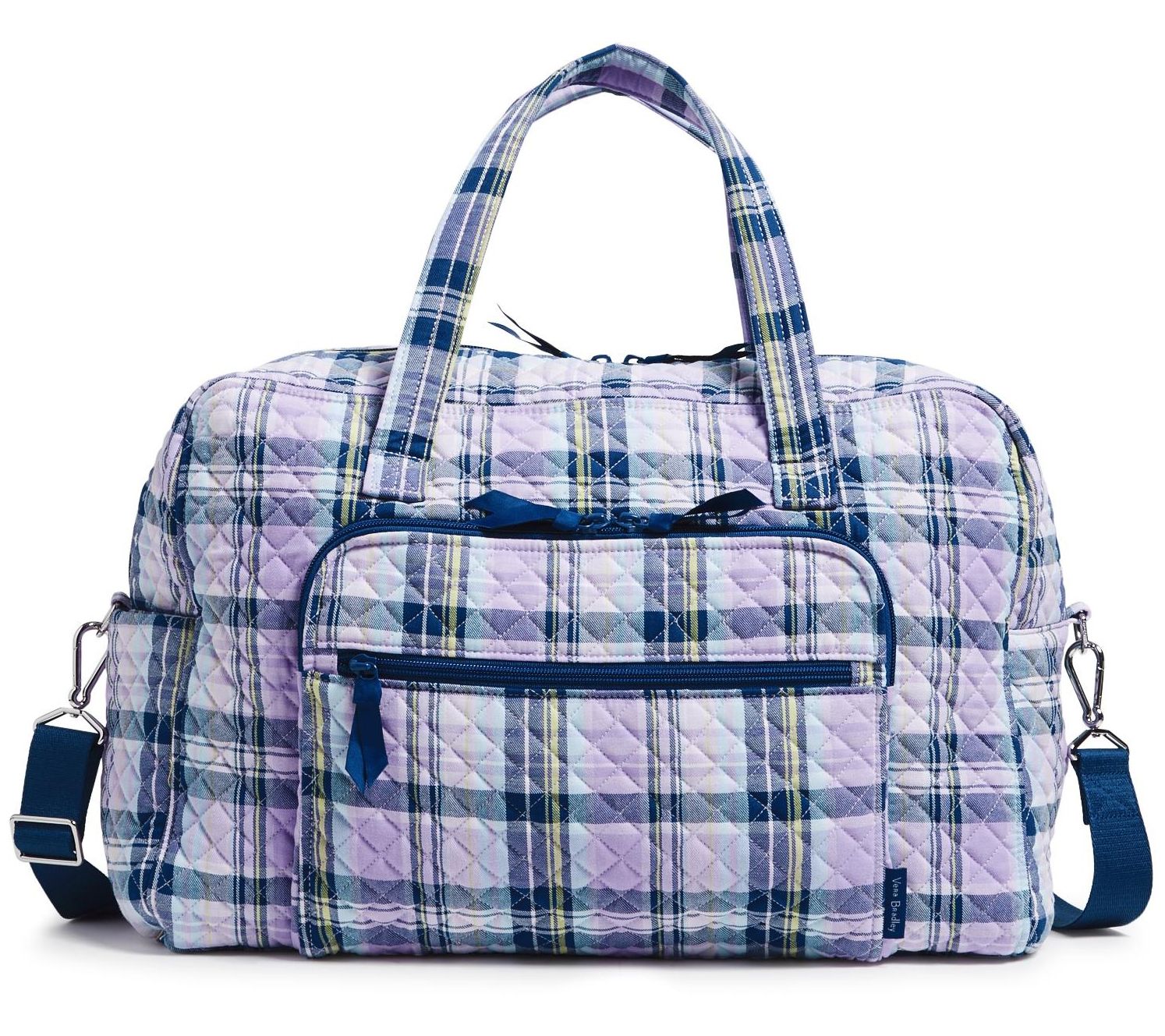 Vera Bradley Printed Recycled Cotton Weekender Travel Bag