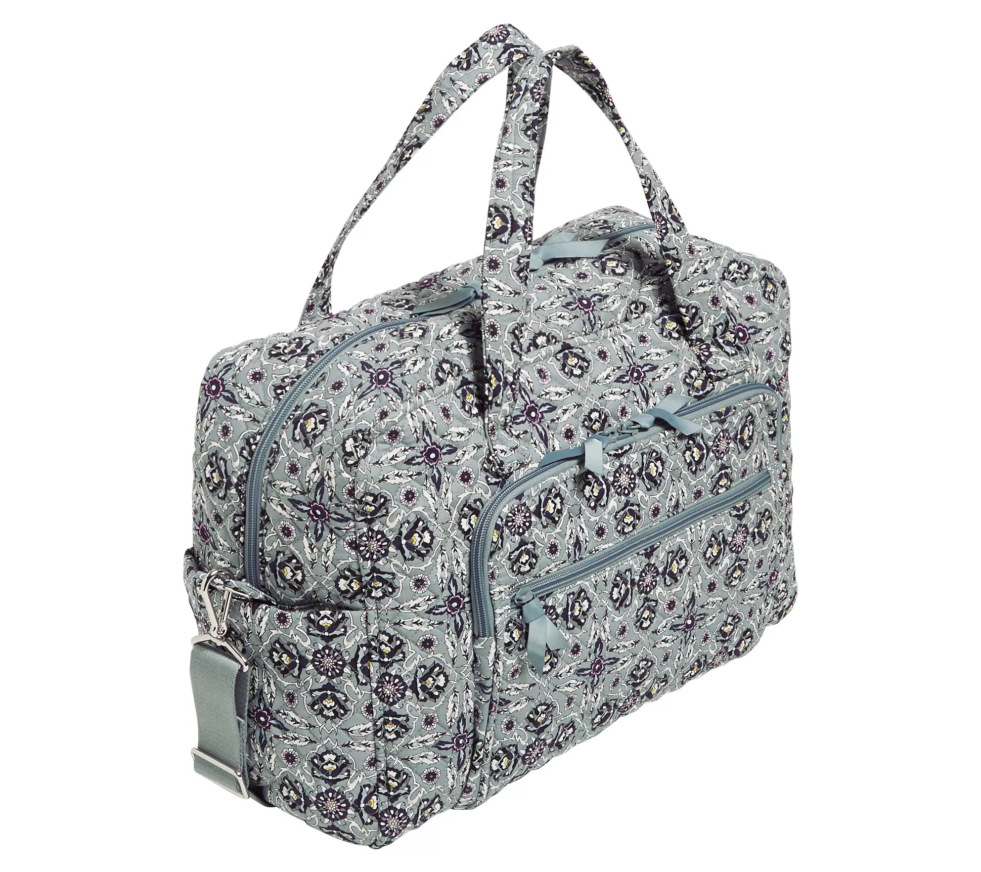 Vera Bradley Printed Recycled Cotton Weekender Travel Bag