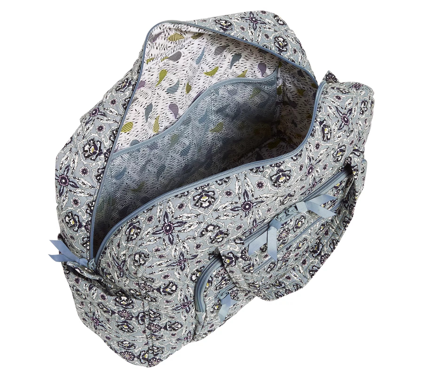 Vera Bradley Printed Recycled Cotton Weekender Travel Bag