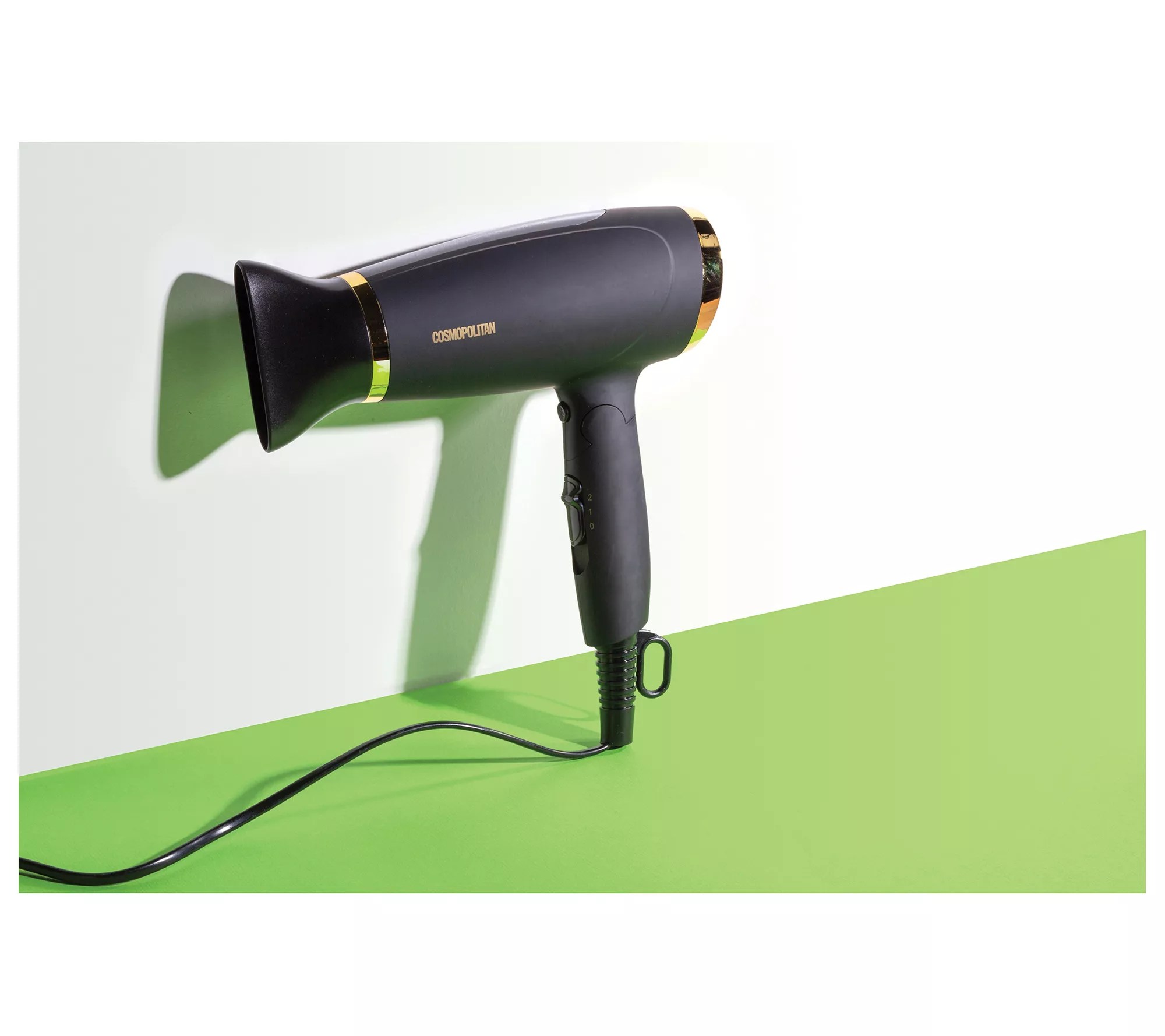 Cosmopolitan Foldable Hair Dryer & 1" Ceramic Hair Curler