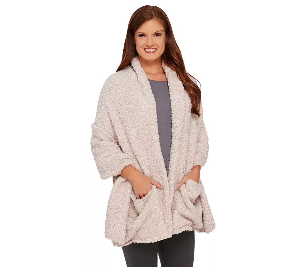 Barefoot Dreams CozyChic Travel Shawl