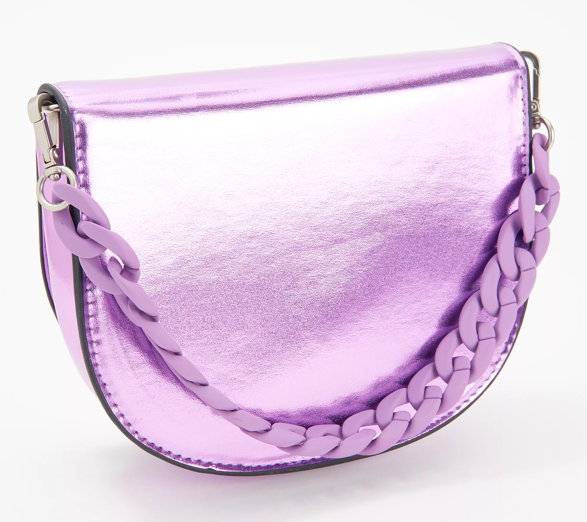Think Royln Faux Leather Crossbody Sutton Saddle Bag