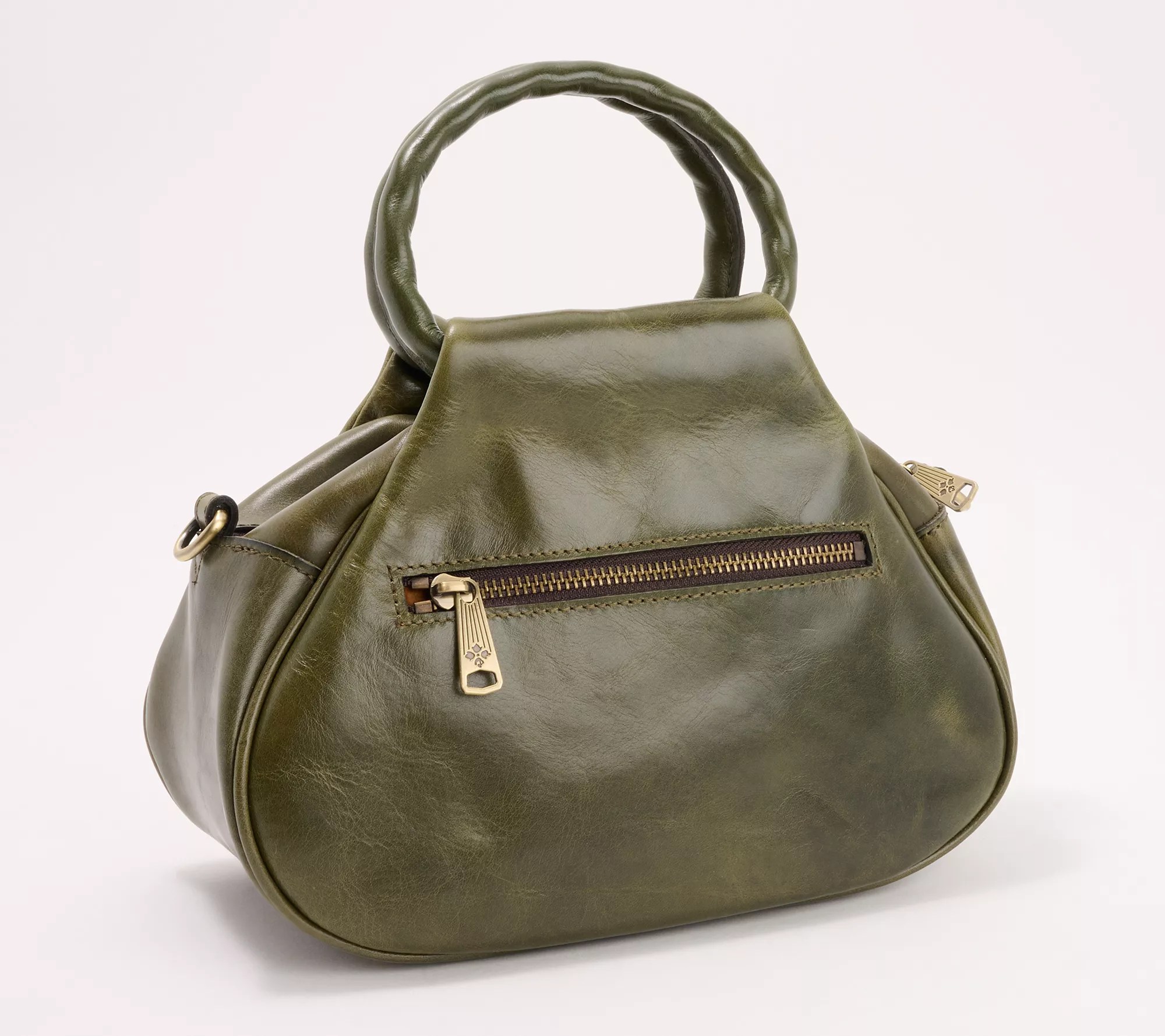 "As Is" Patricia Nash Leather Milburn Top Handle Bag w/Strap