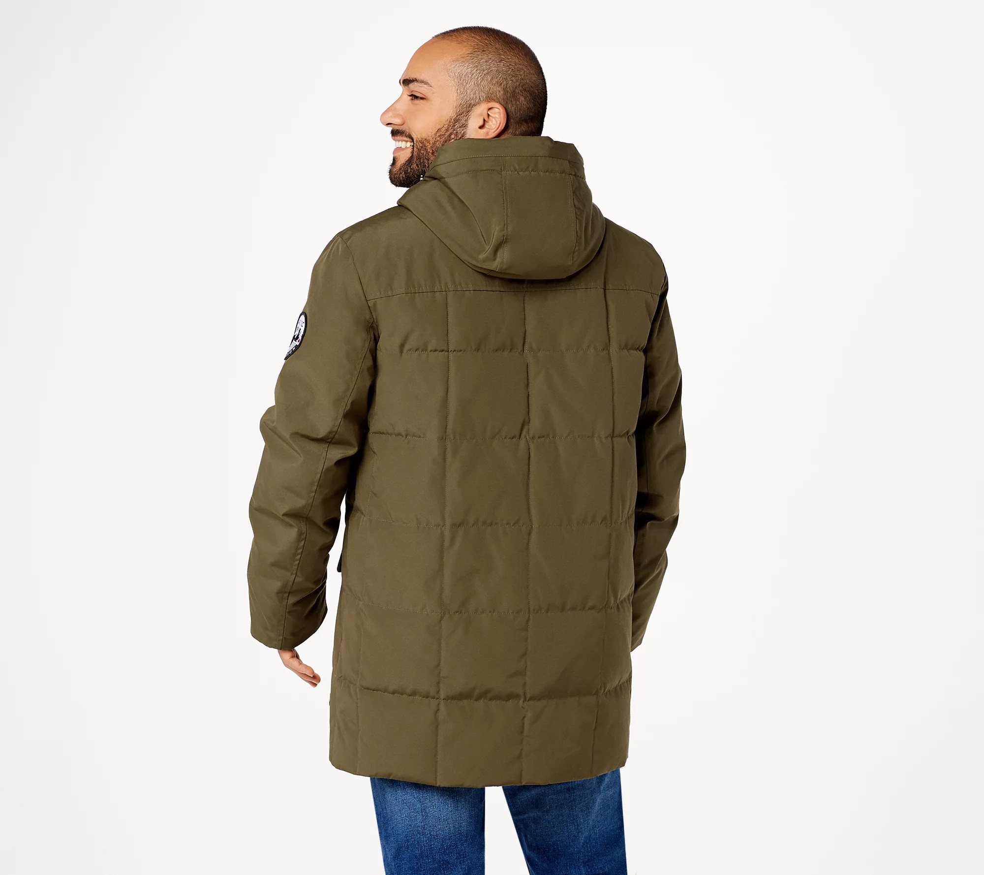 Arctic Expedition Men's Quilted Coat with Hood