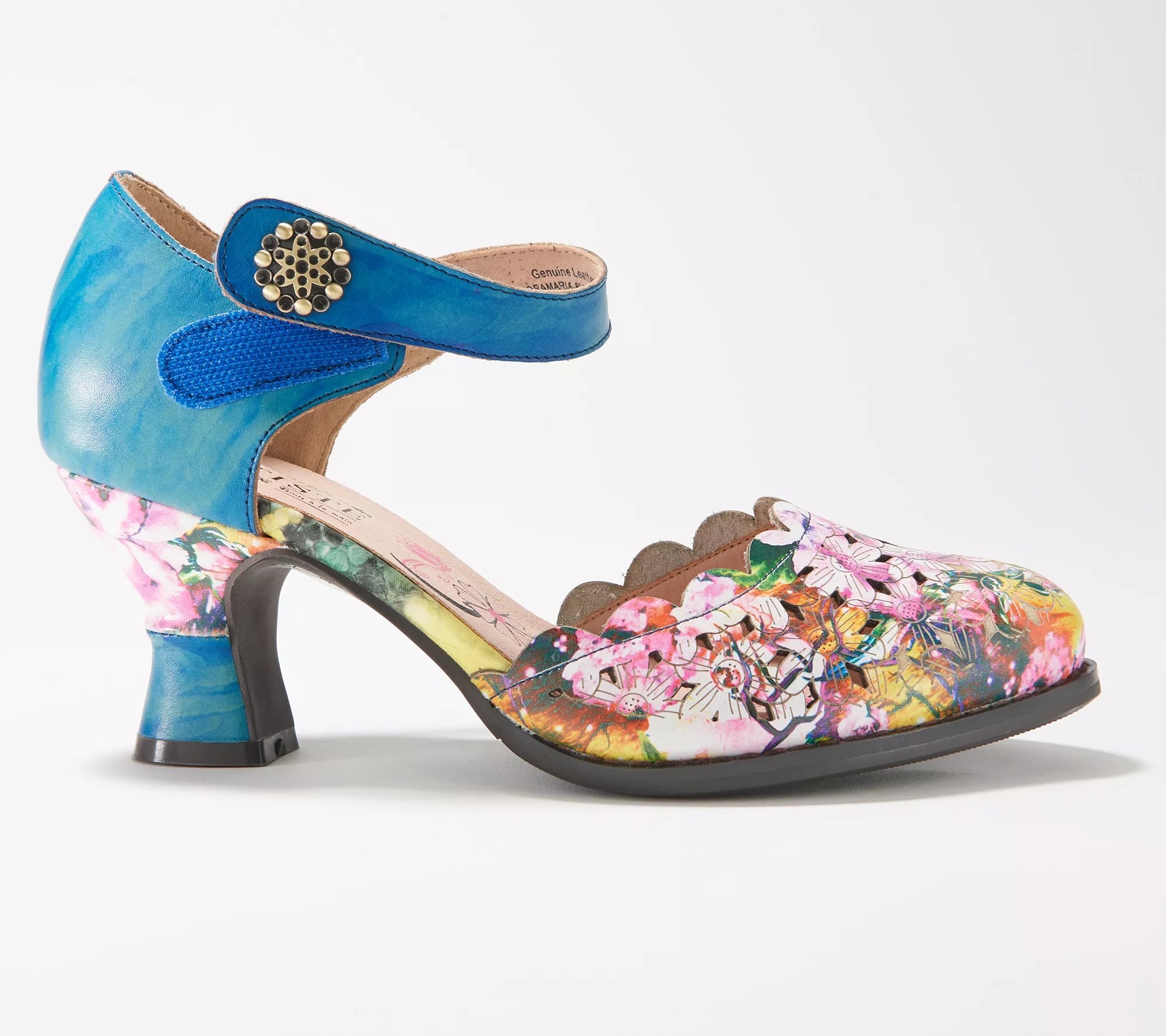 L'Artiste by Spring Step Leather D'Orsey Pumps Floramaria