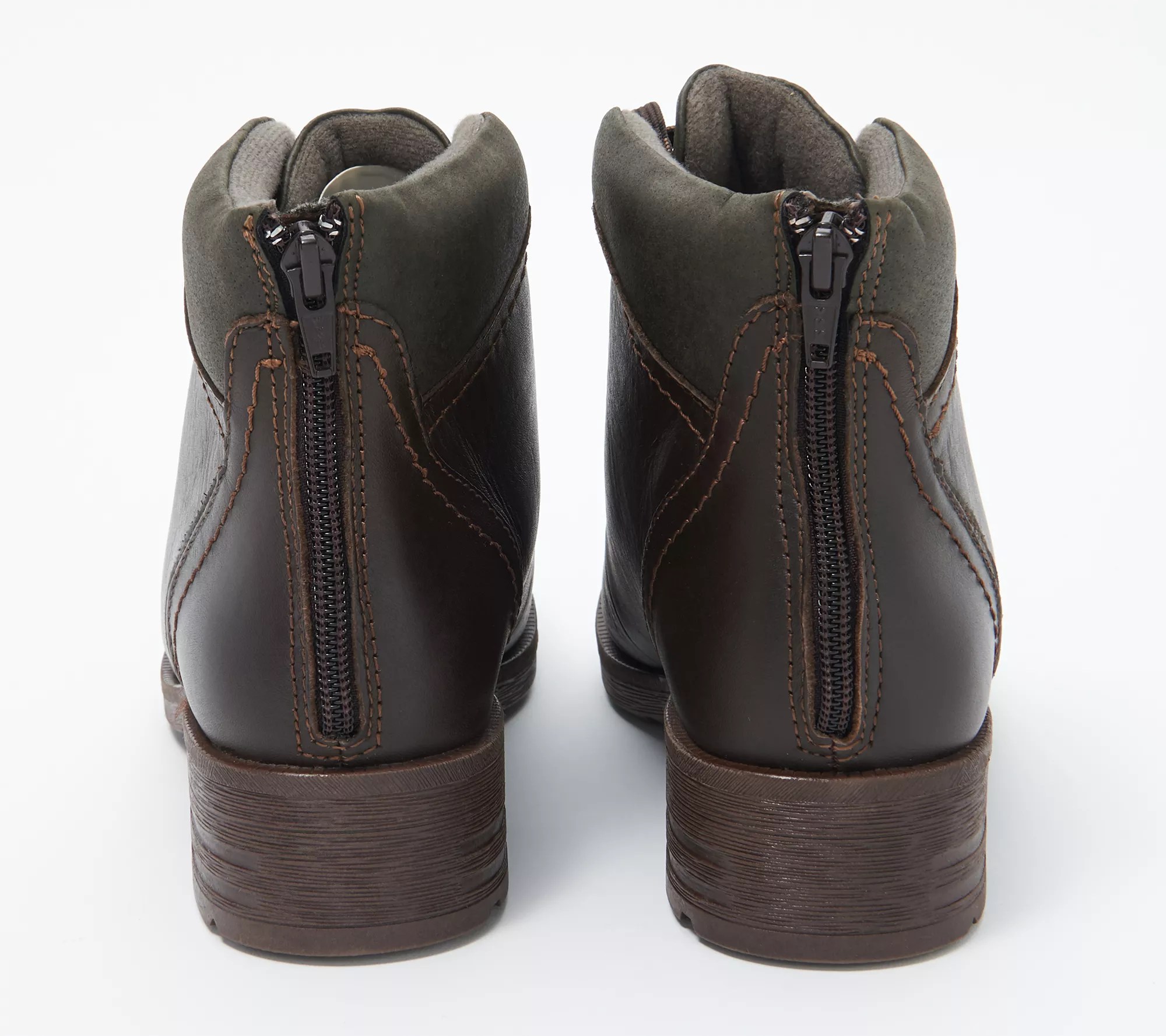 Earth Origins Leather LaceUp Ankle Boots Randi Rex