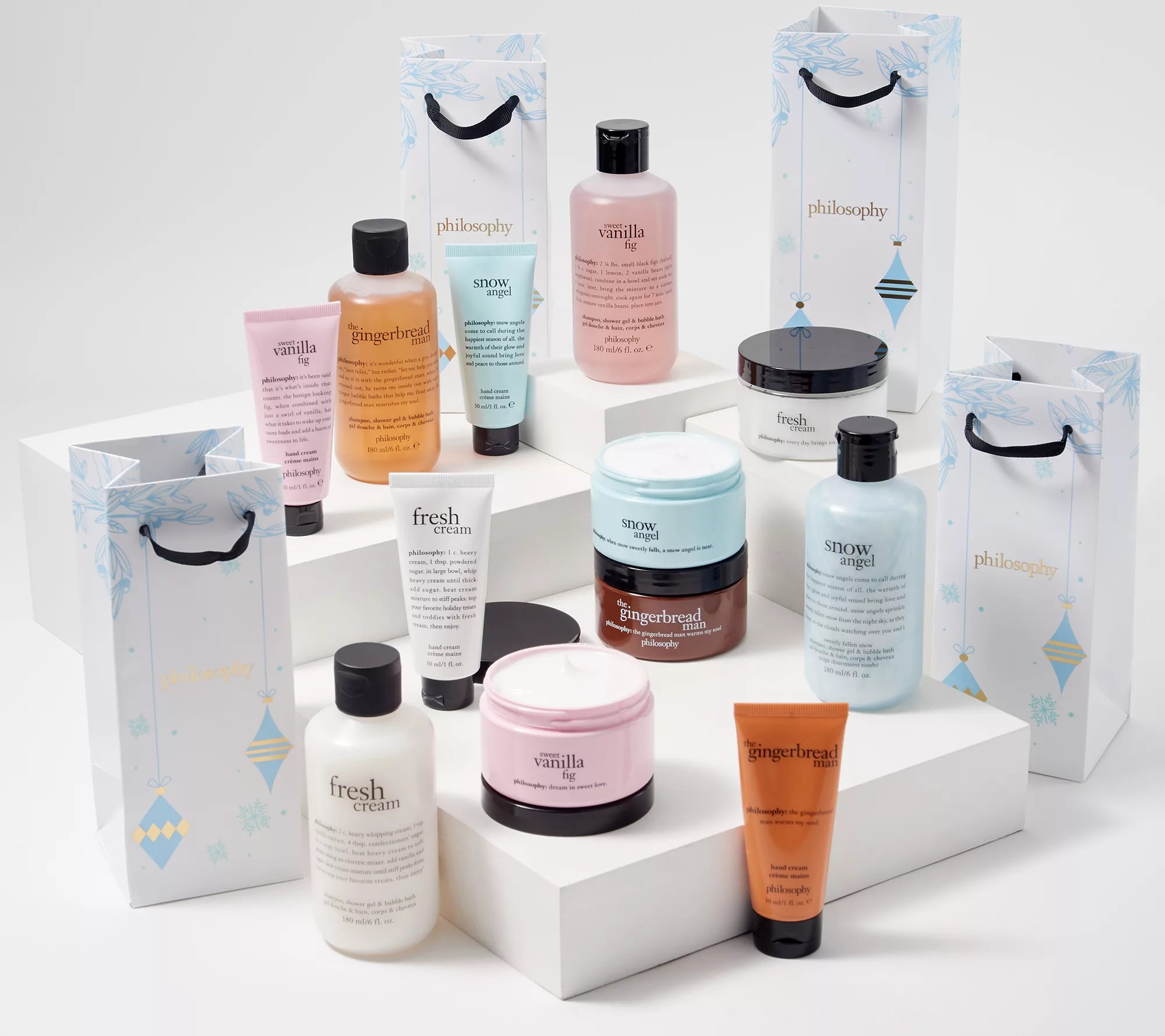 (QVC) philosophy 12piece bath and body collection