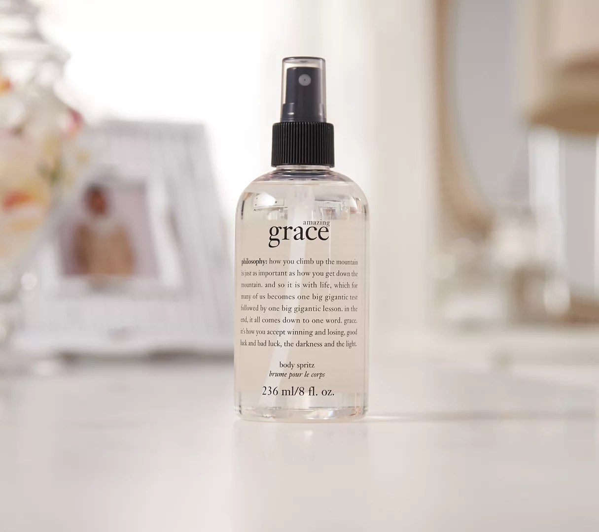 philosophy amazing grace perfumed body spritz 8 oz.