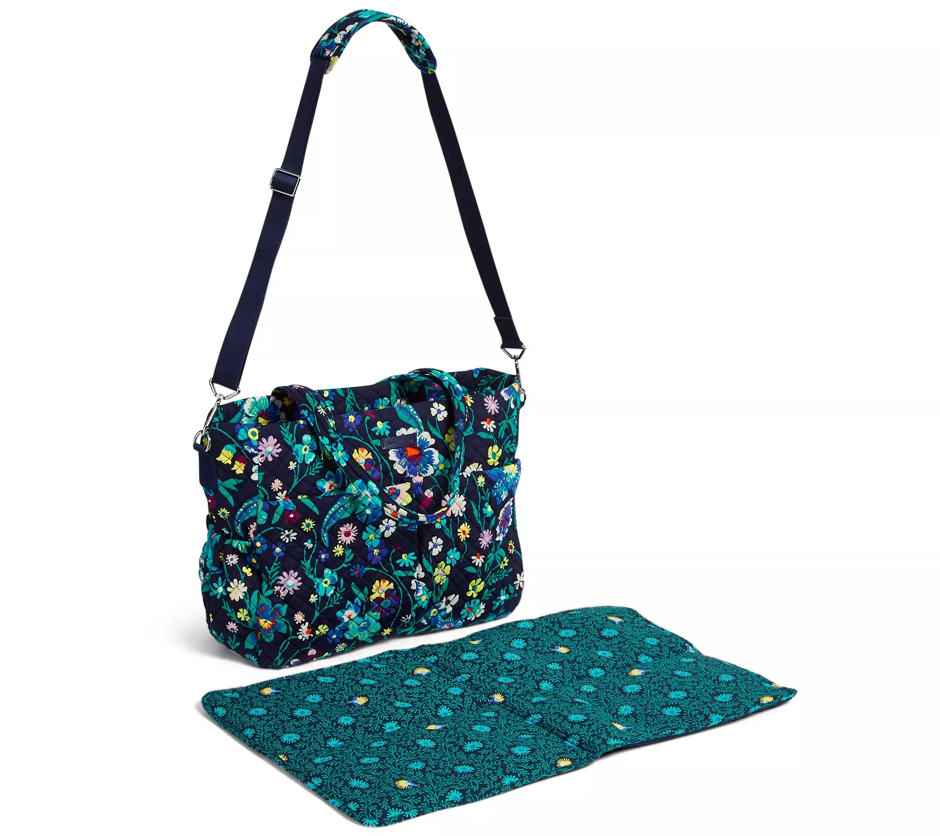 Vera Bradley Ultimate Diaper Bag IUCN Water