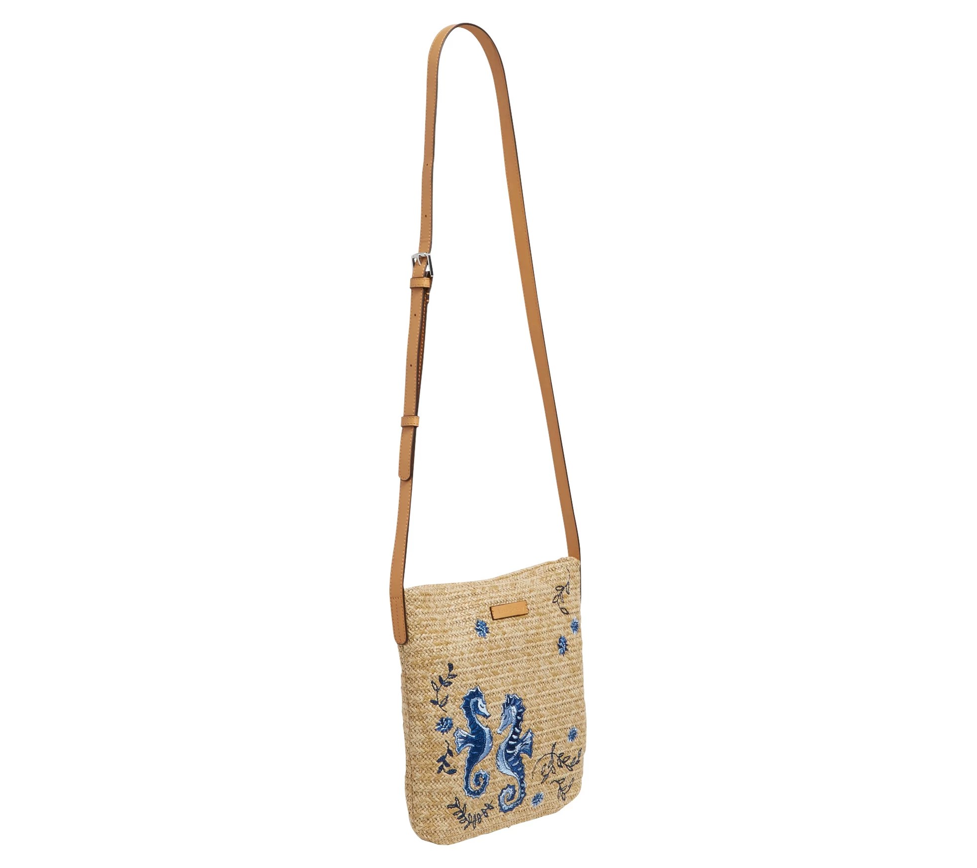 Vera Bradley Straw Crossbody Bag