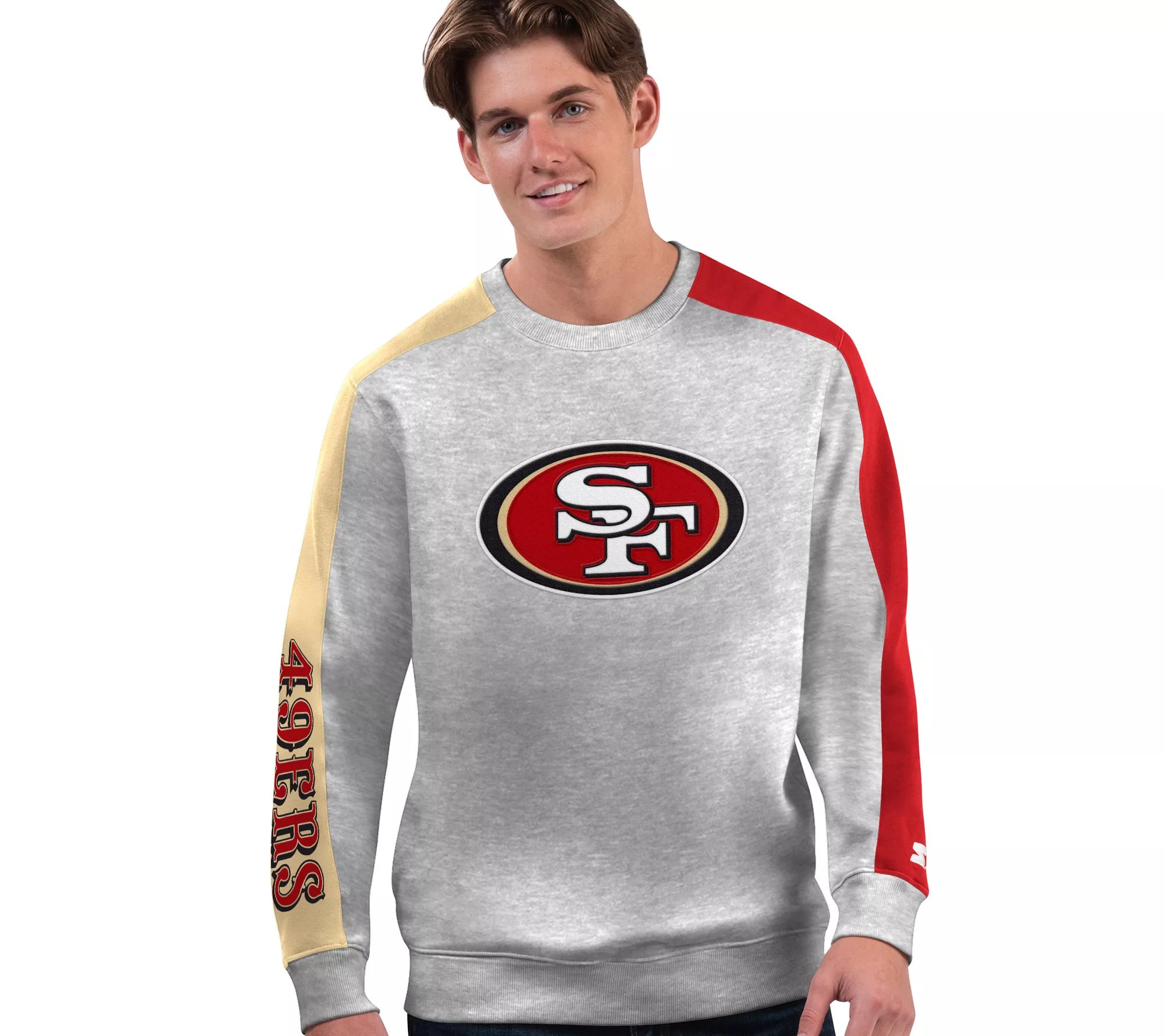 NFL Starter Men's Stadium Crewneck Sweatshirt