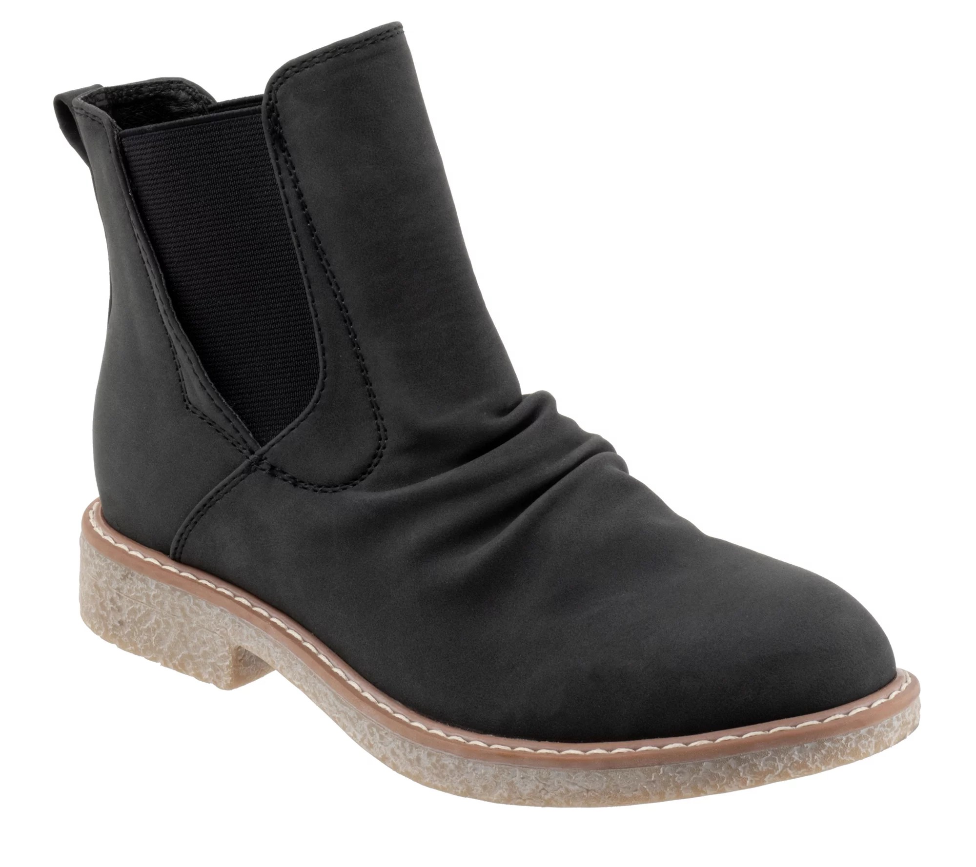 Los Cabo's Women's Bona Ruched Chelsea Boots