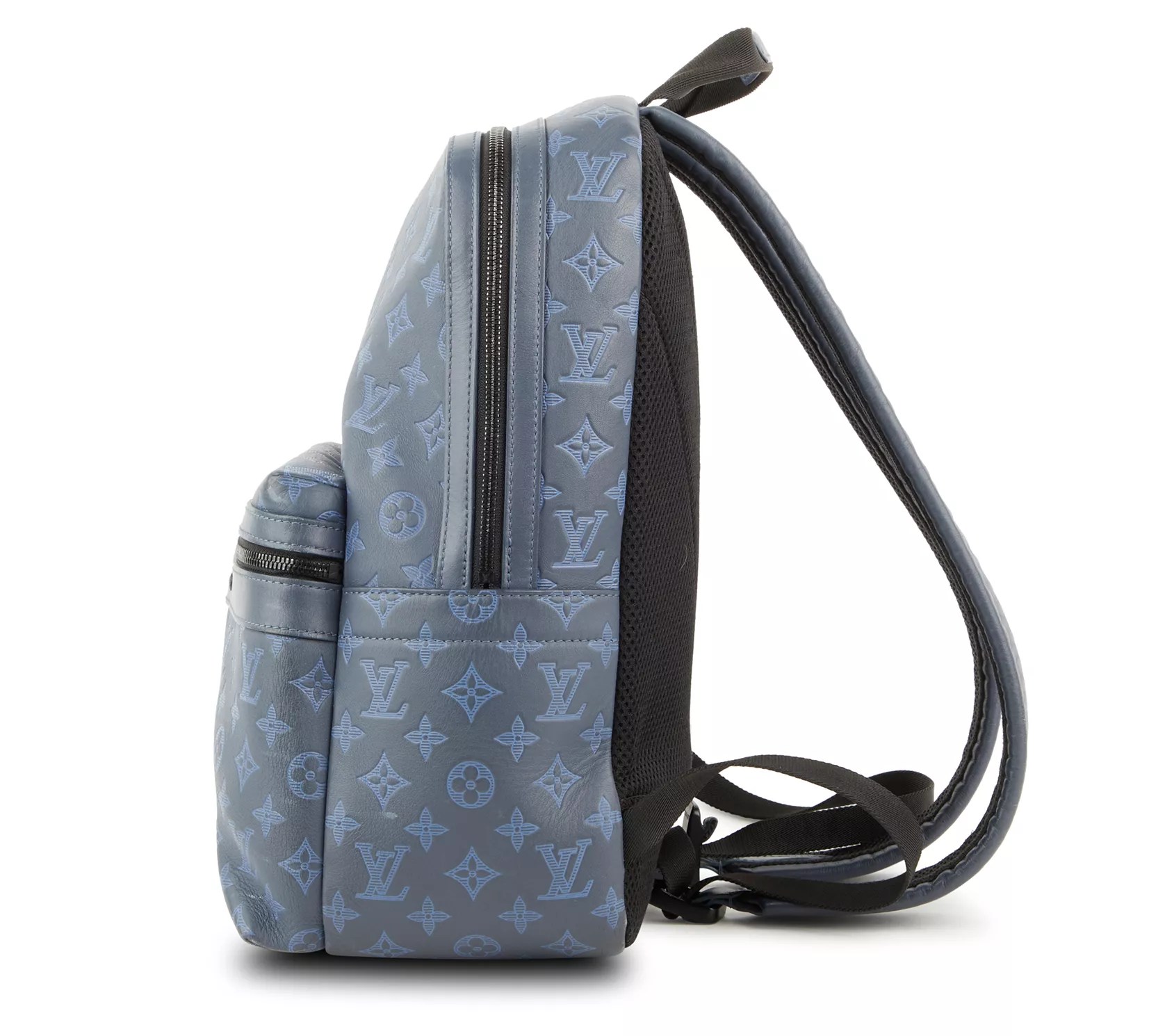 PreOwned Louis Vuitton Sprinter Backpack Shadow Monogram Blue