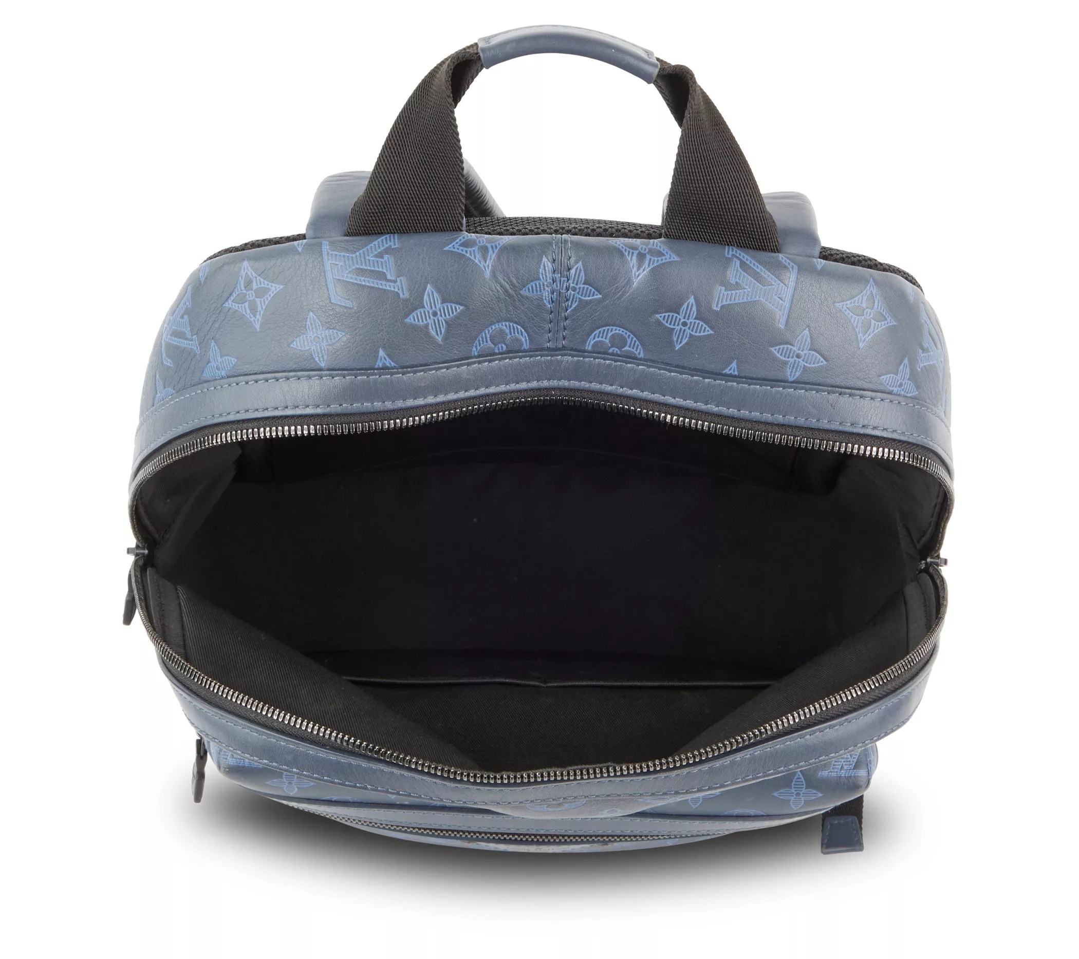 PreOwned Louis Vuitton Sprinter Backpack Shadow Monogram Blue