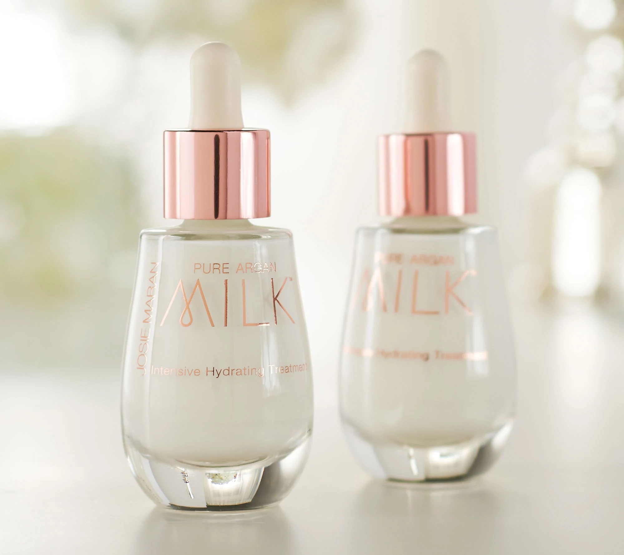 Josie Maran Argan Milk Intensive Face Hydrating Serum Duo