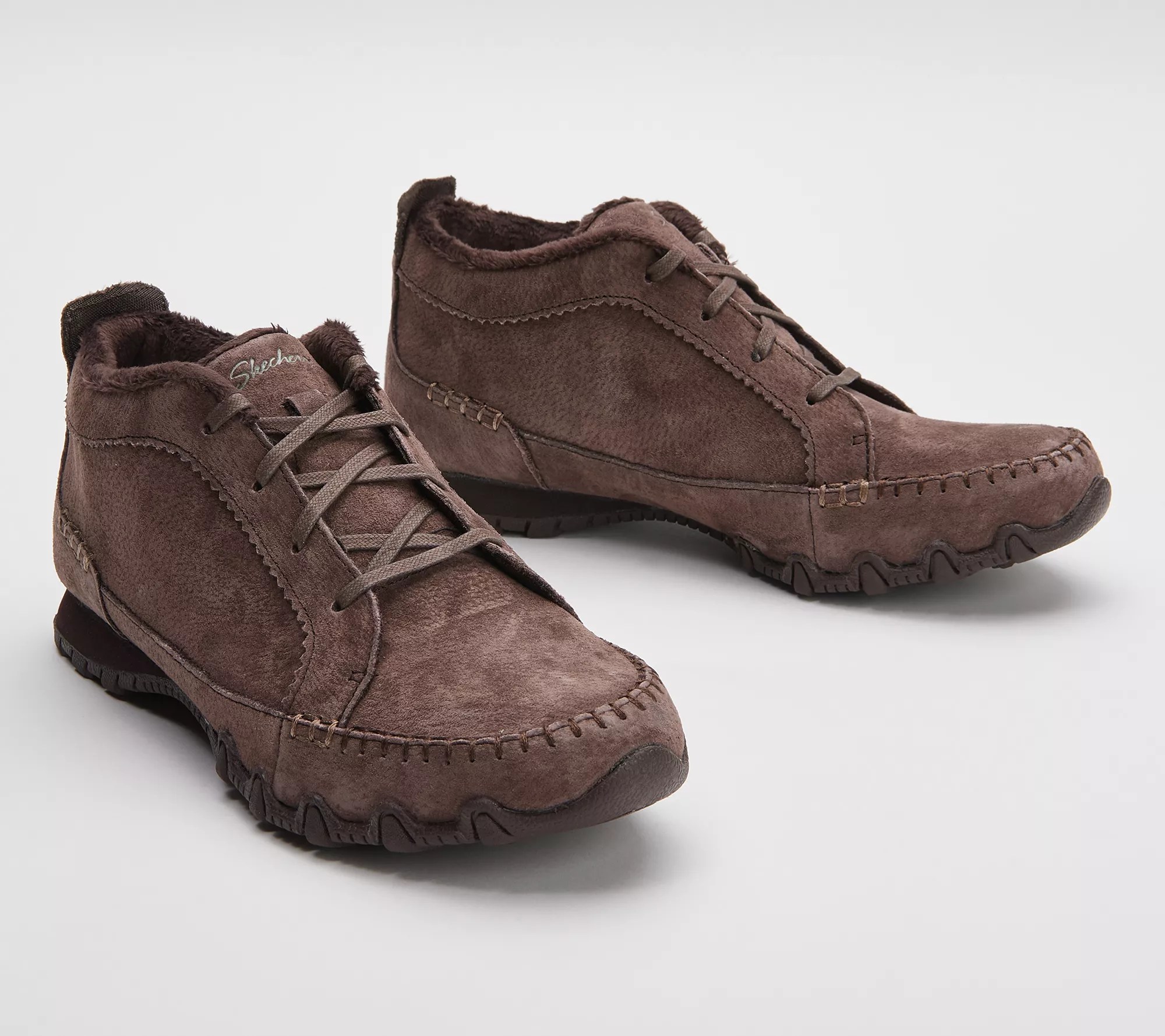 Skechers LaceUp Booties Bikers Lineage