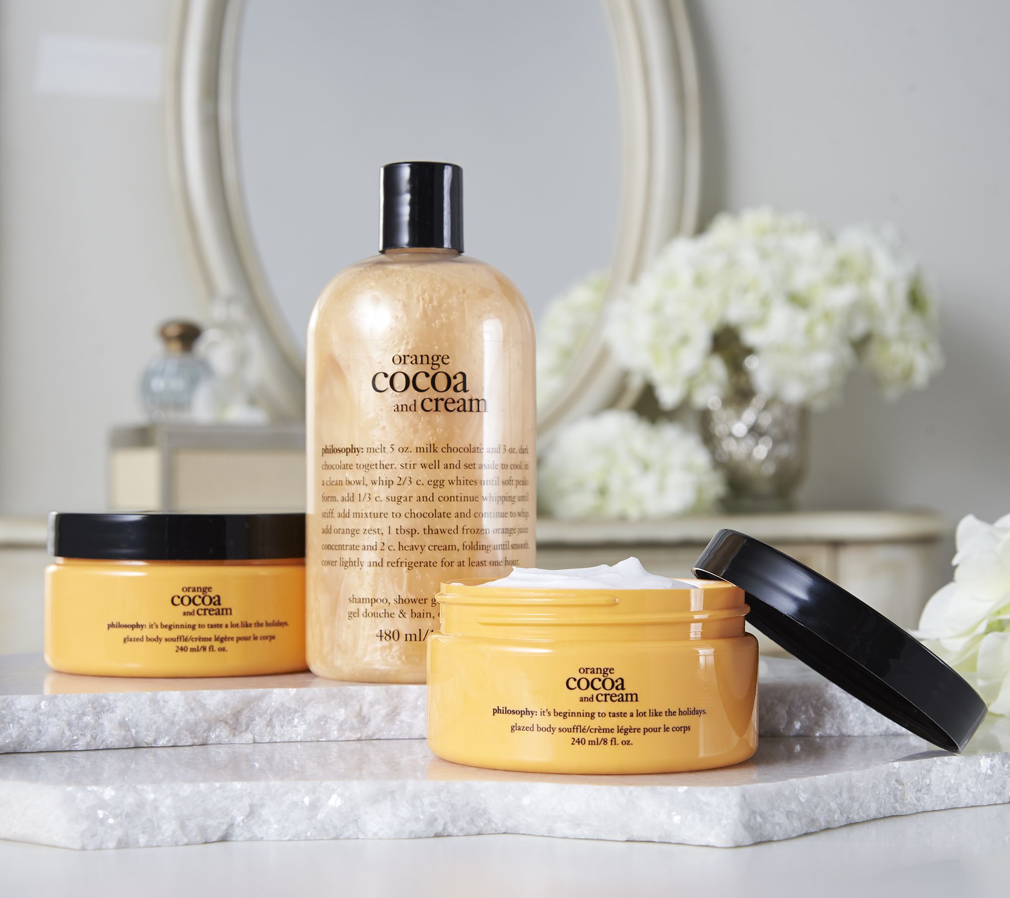 philosophy shower gel & body souffle duo