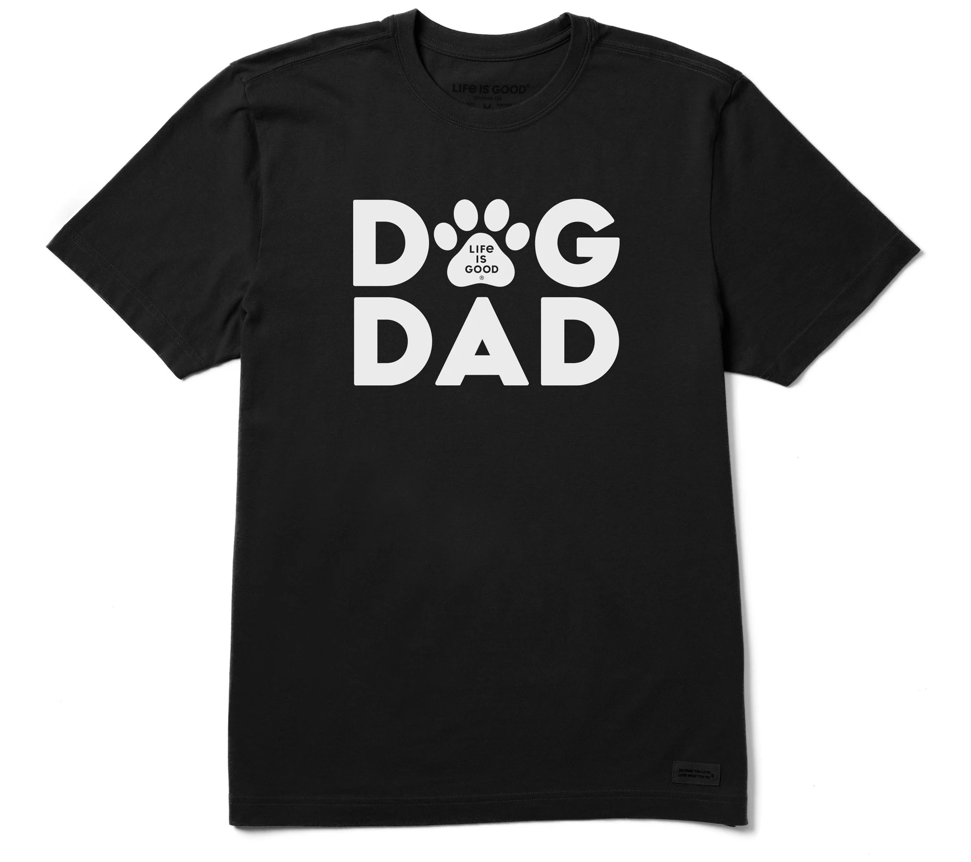 Life is Good Men's Dog Dad Crusher Tee