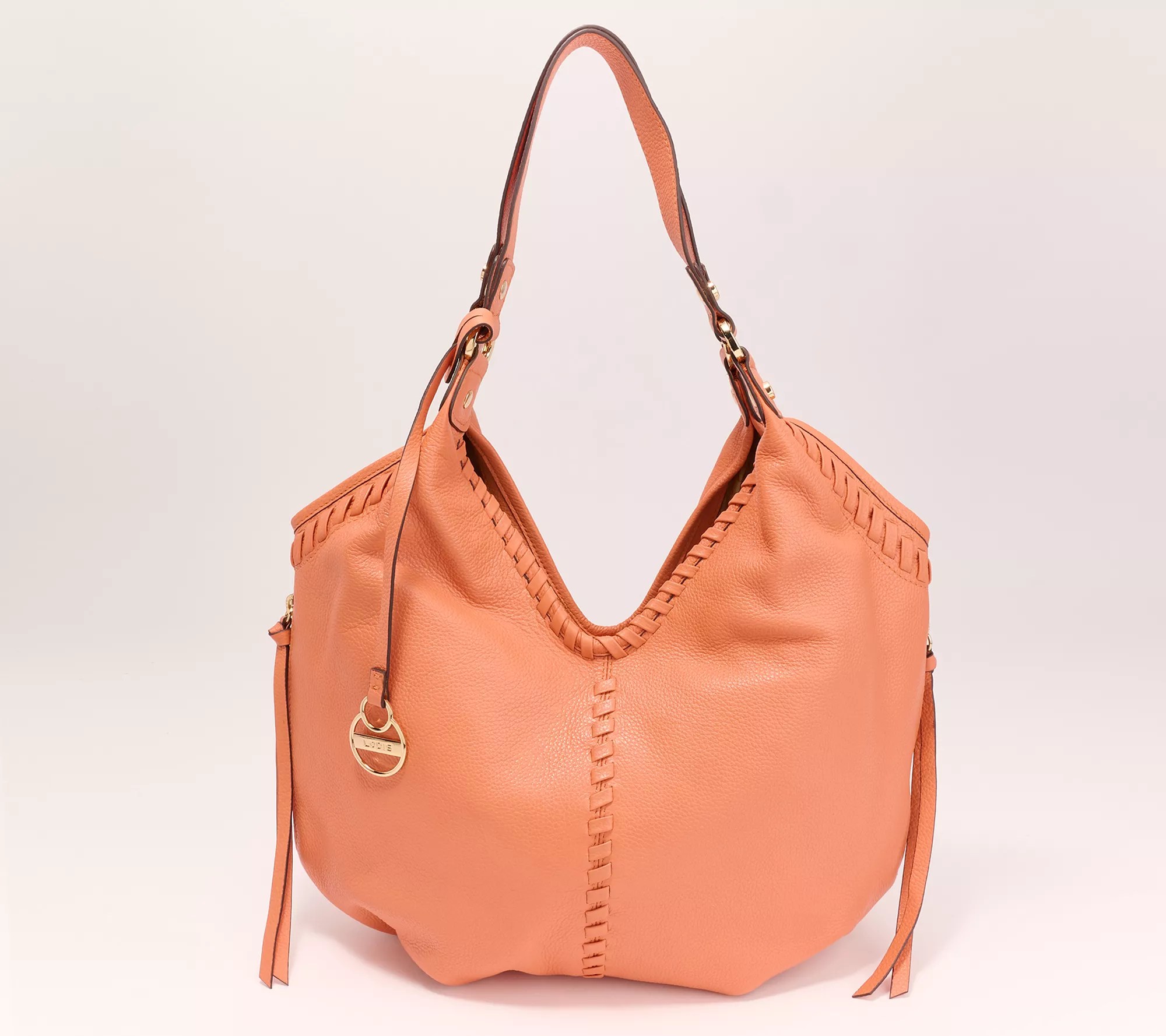 LODIS Medium Whipstitch Leather Tote Lacey