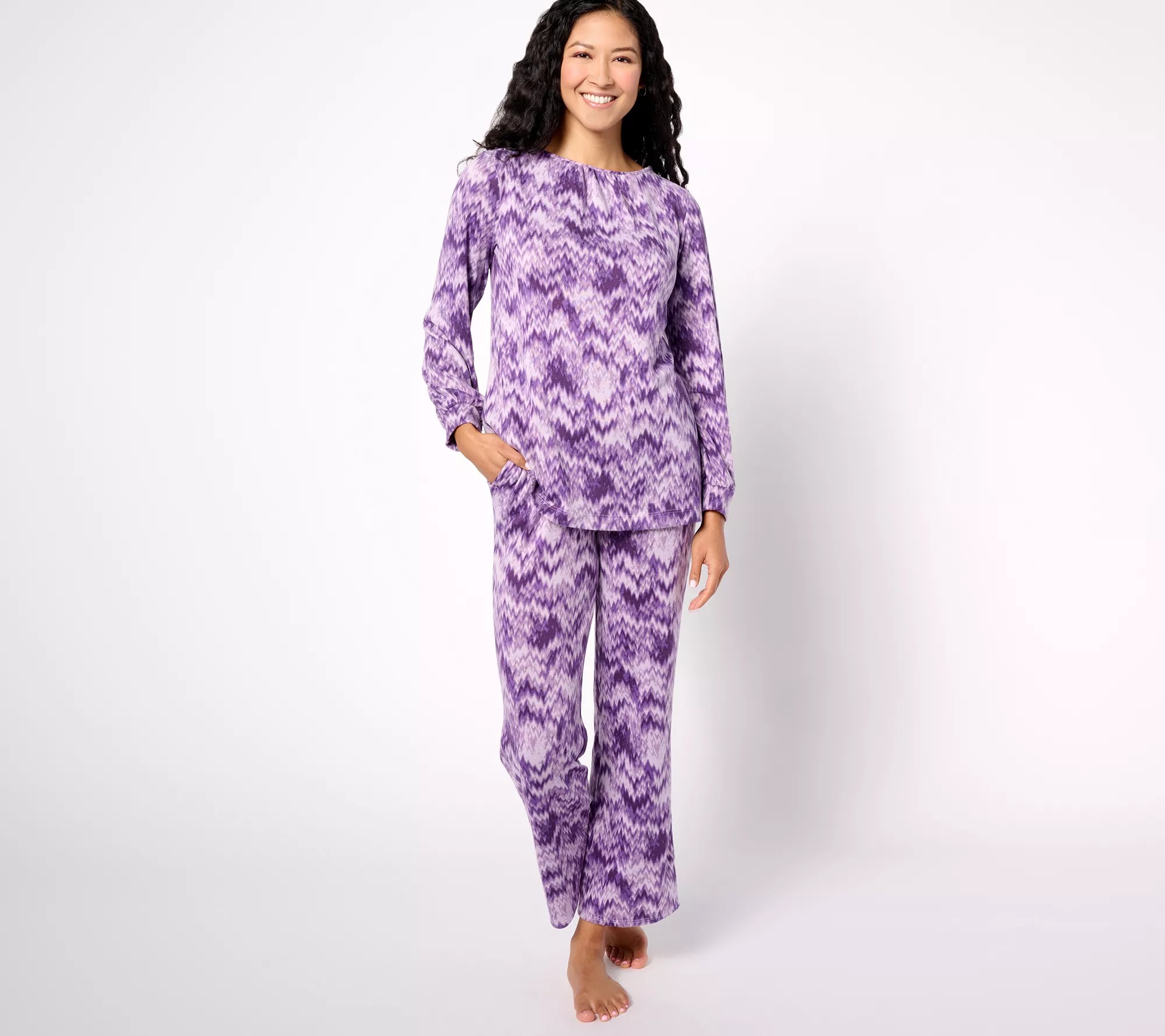 "As Is" Stan Herman 2Piece Double Brushed Lounge Set