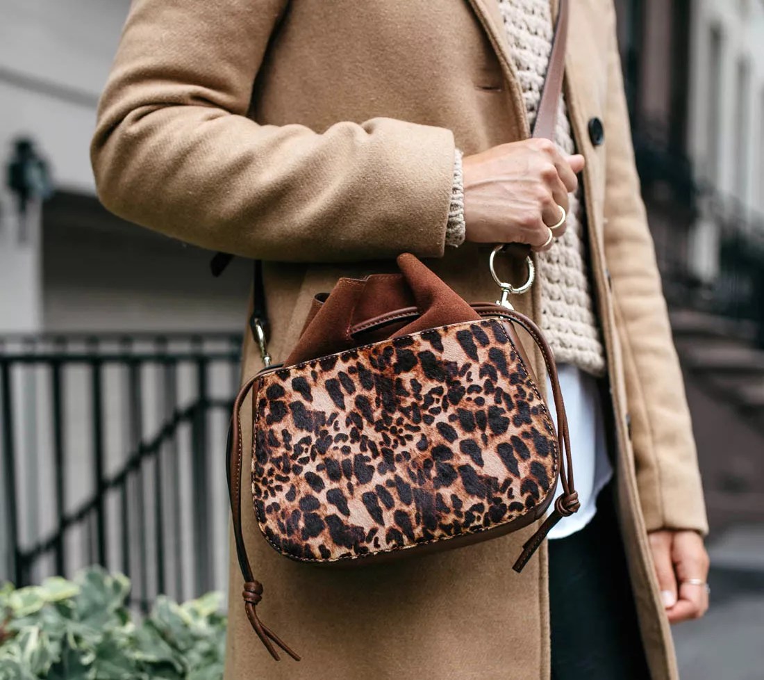 Vince Camuto x Styled Snapshots Leather Crossbody Bag