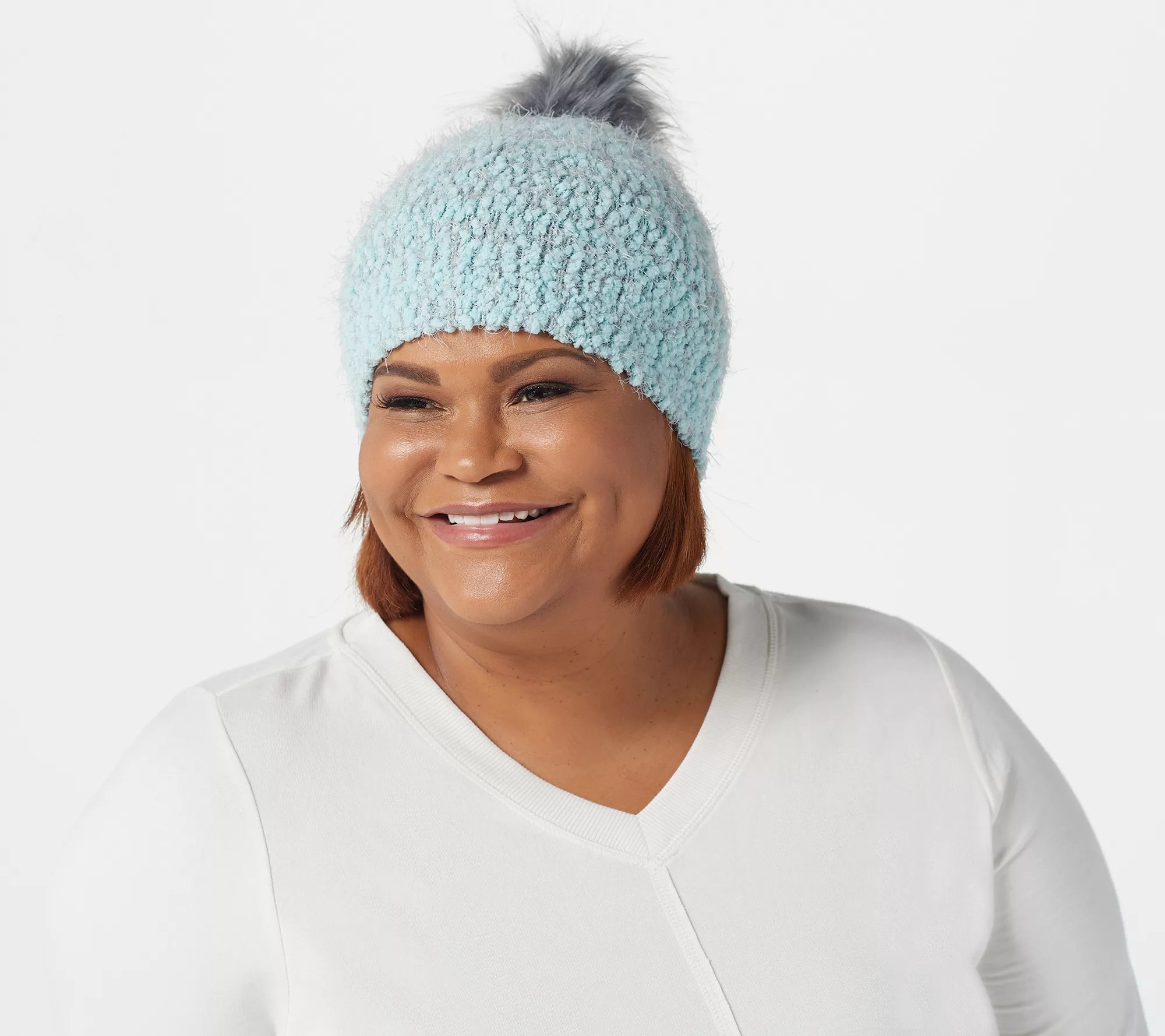 G.I.L.I. Beanie with Neon Pom Pom