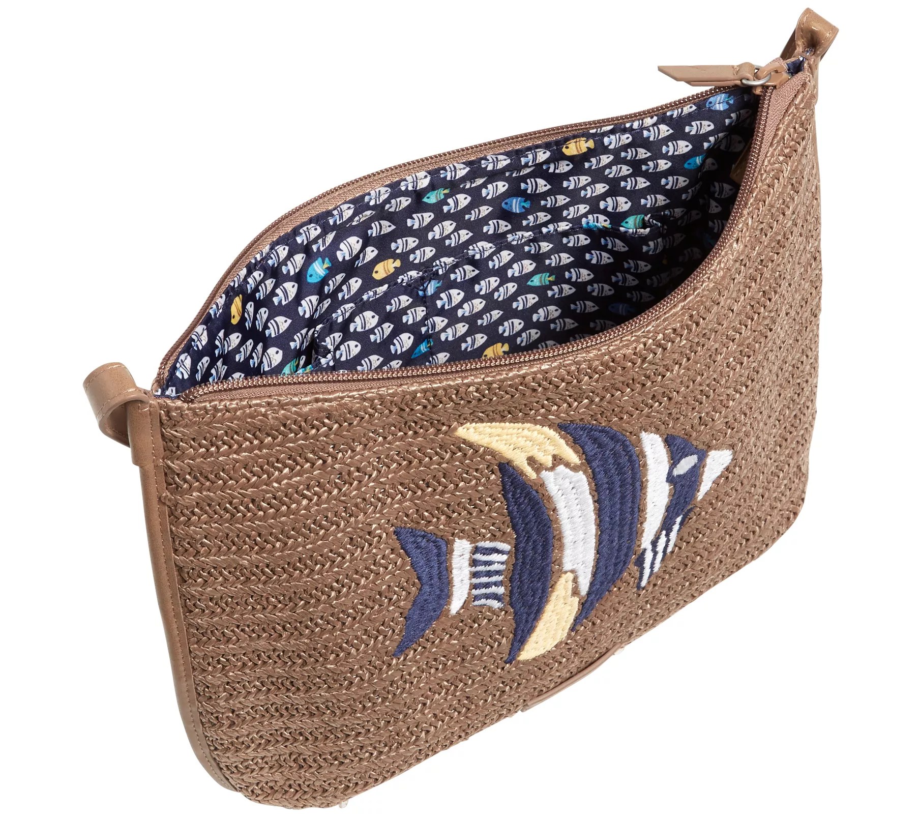 Vera Bradley Novelty Straw Crossbody