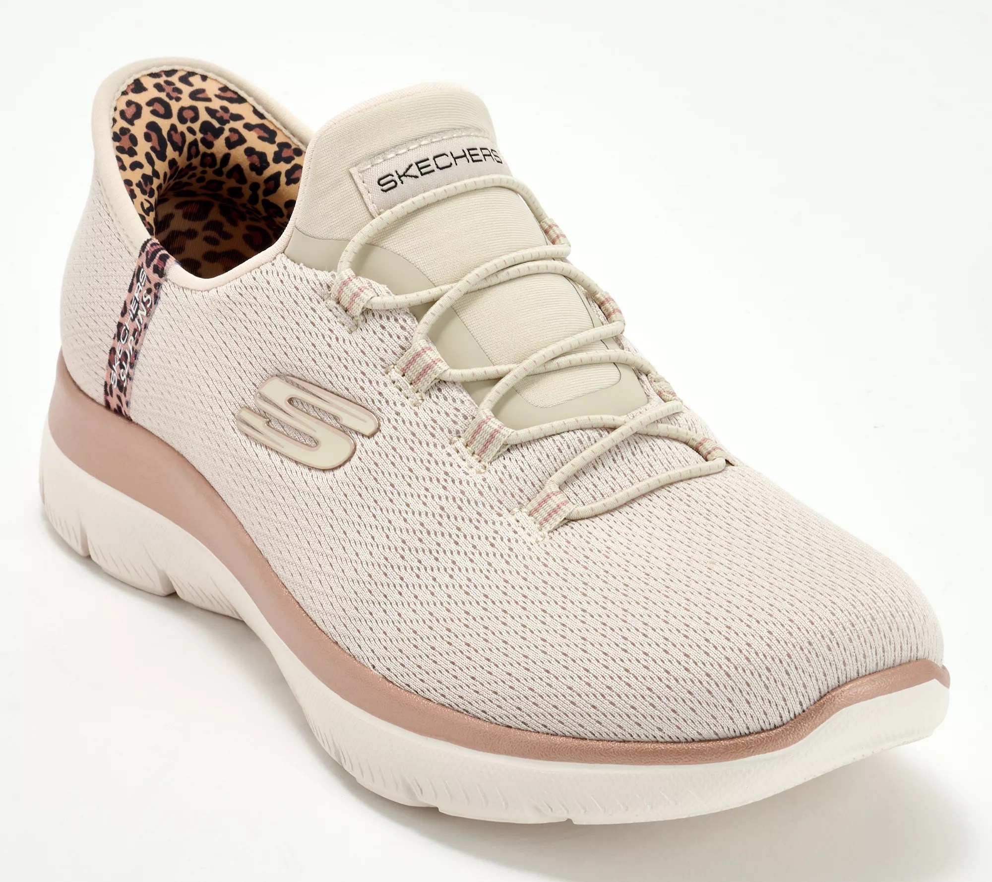 Skechers Slip Ins Summits Animal Bungee Sneakers