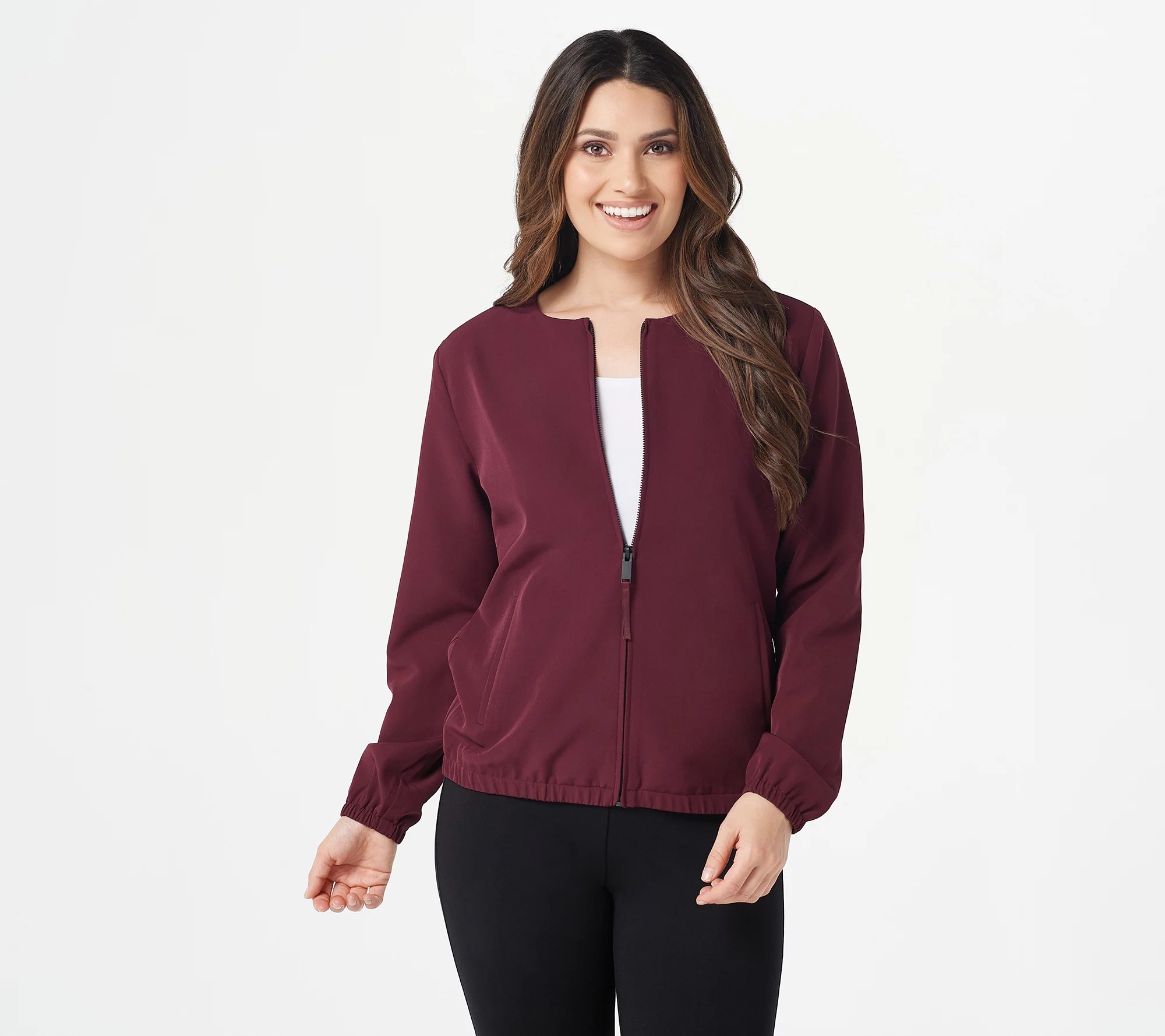 StyleList by Micaela Soft Zip Jacket