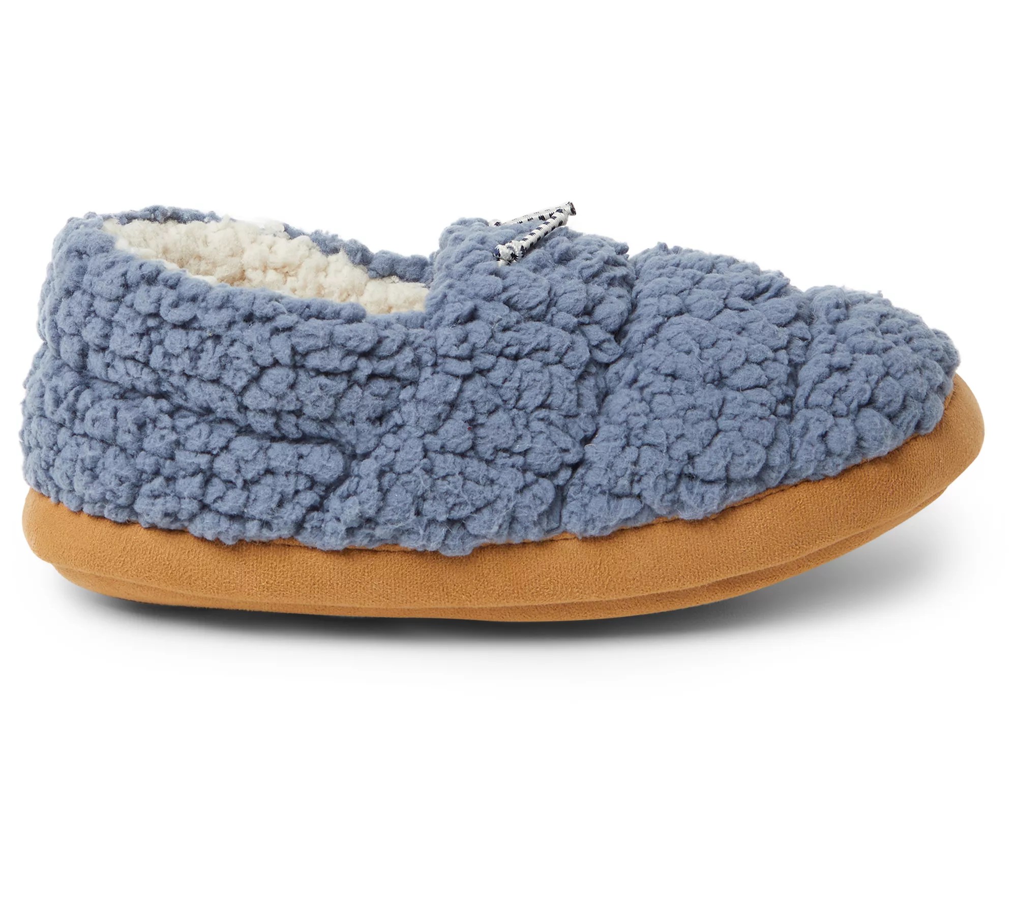 Dearfoams Women's Cedar Teddy Sleeping Bag Closed Slippers