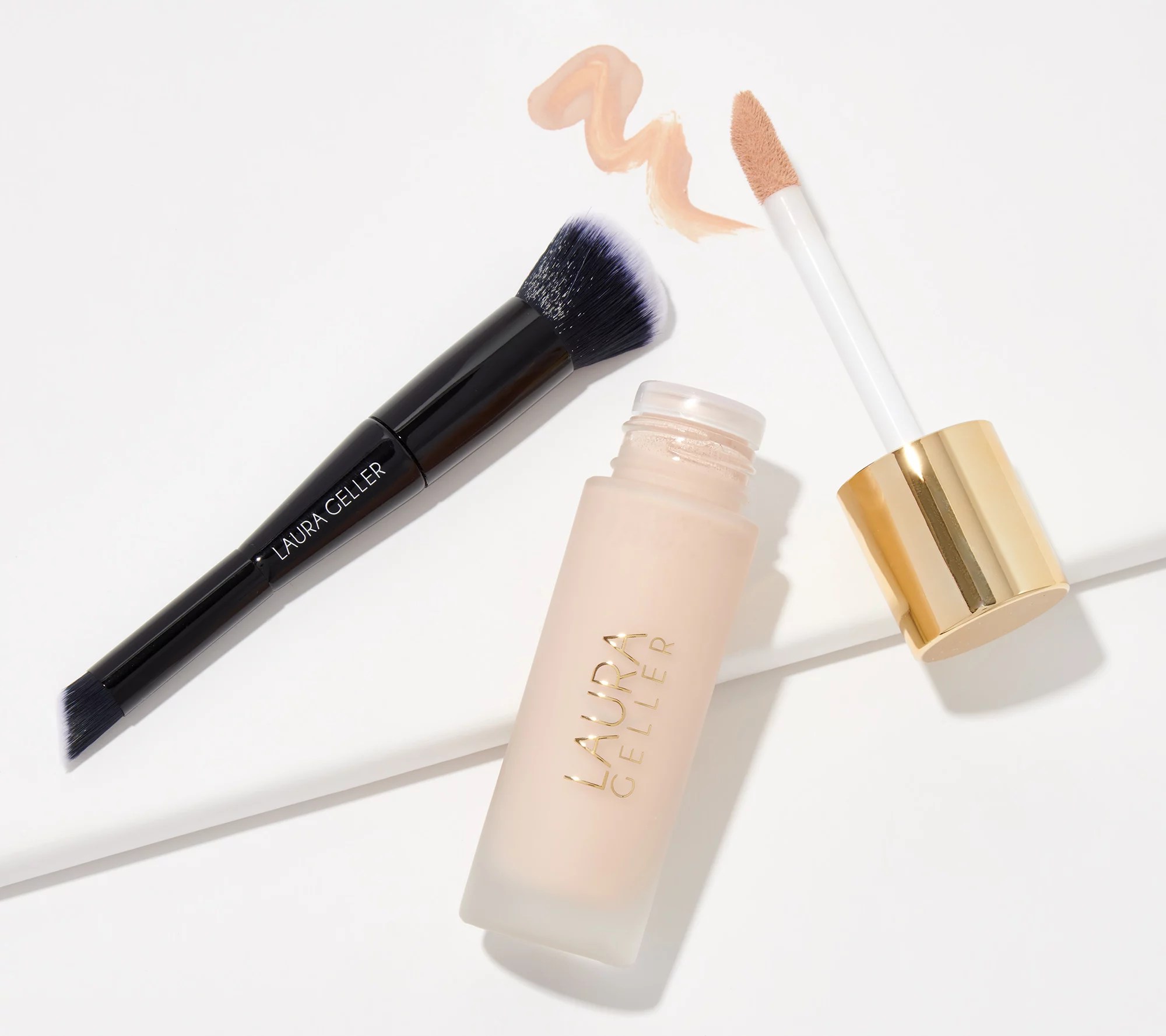 Laura Geller Double Take Liquid Foundation with Brush