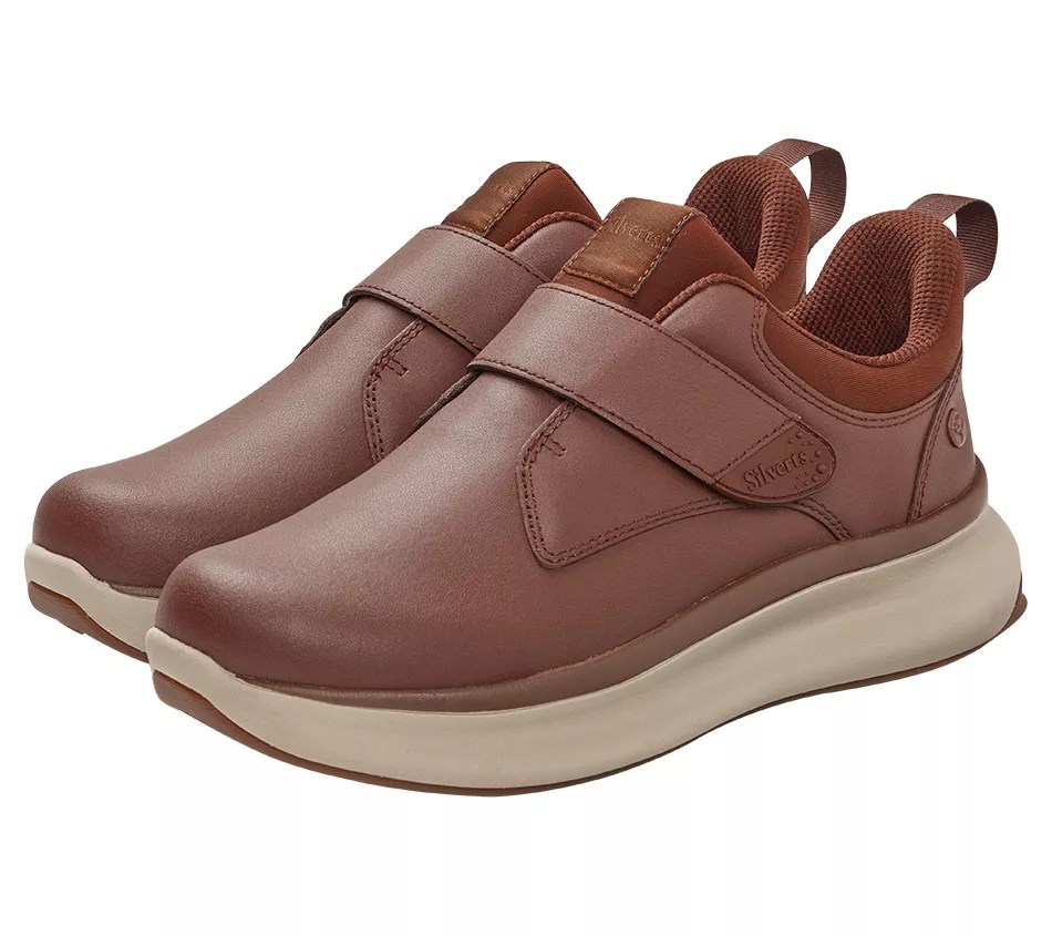 Silverts Men's Easy Wear Extra Wide Comfortable Walking Shoes