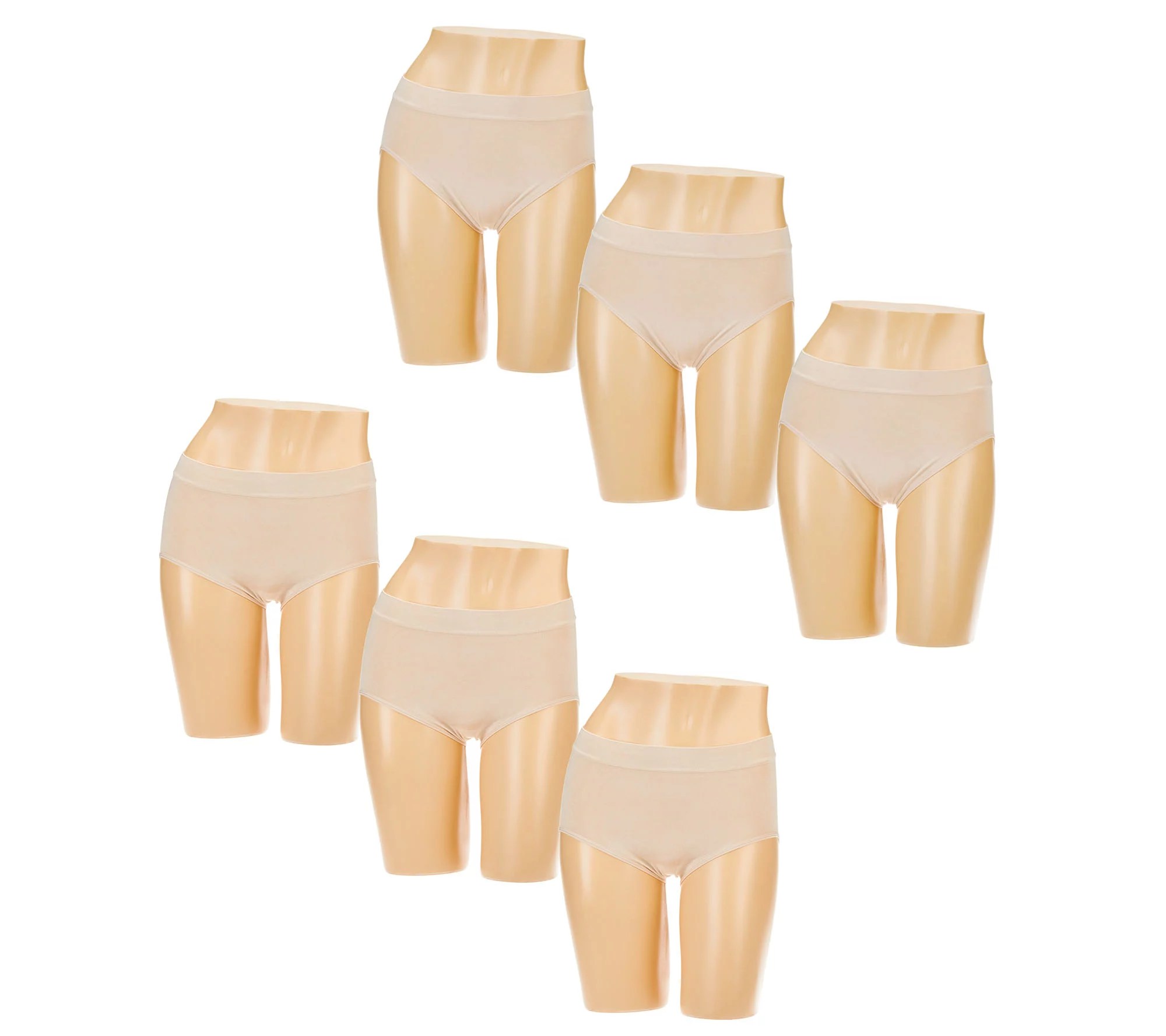 Breezies Choice of Set of 3 Seamless Panties