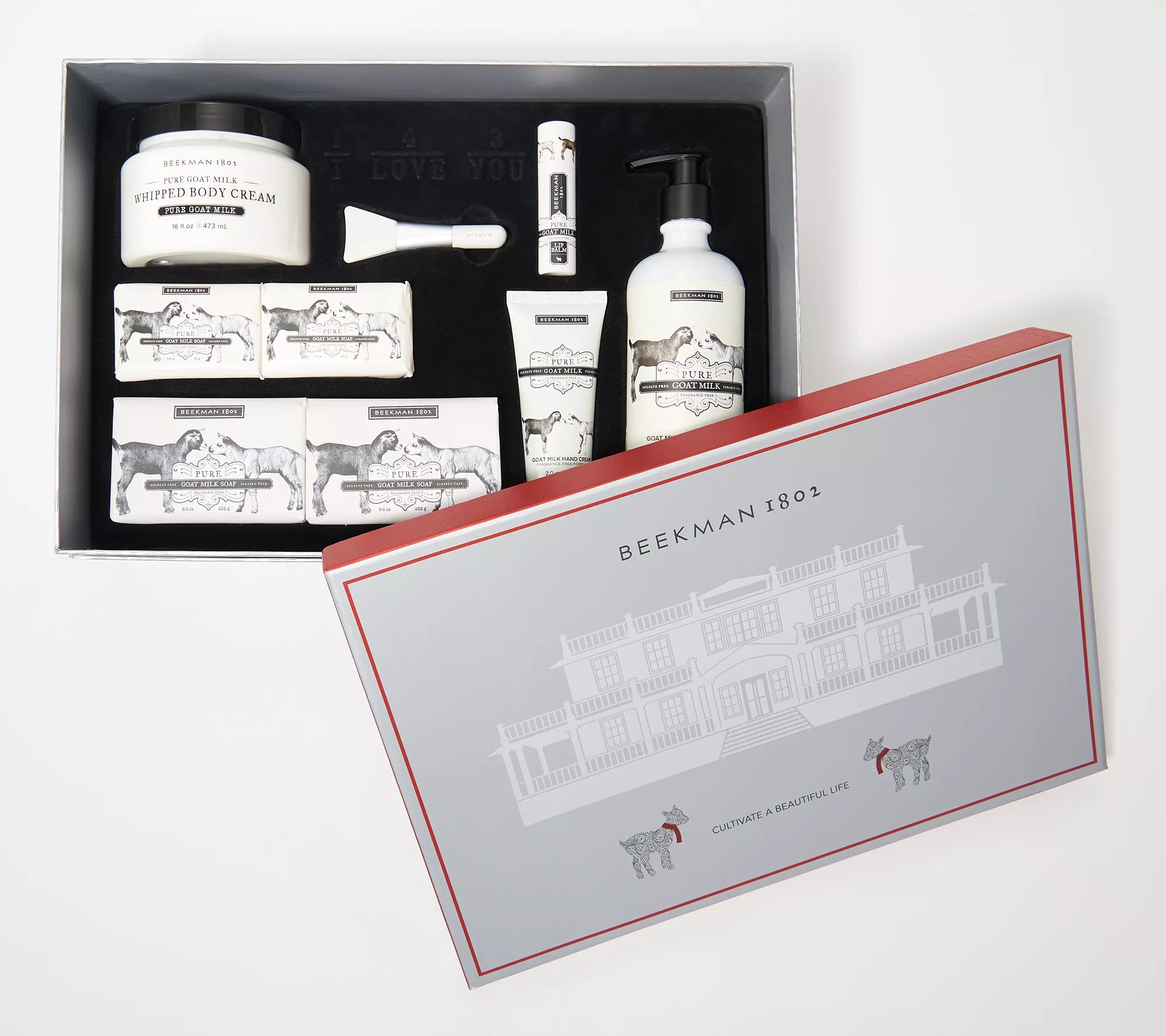 (QVC) Beekman 1802 Goat Milk 8Piece Holiday Gift Collection