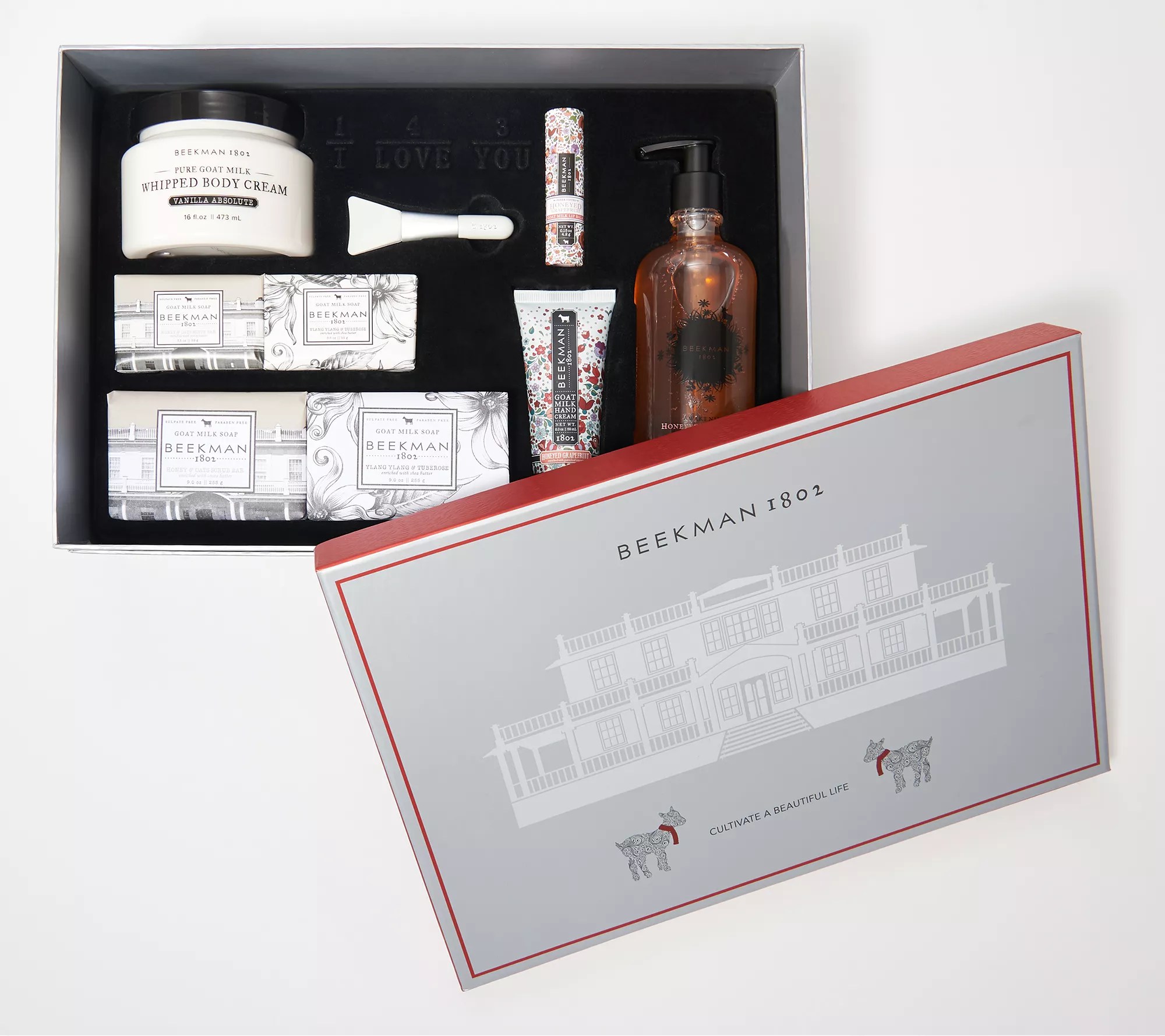 (QVC) Beekman 1802 Goat Milk 8Piece Holiday Gift Collection