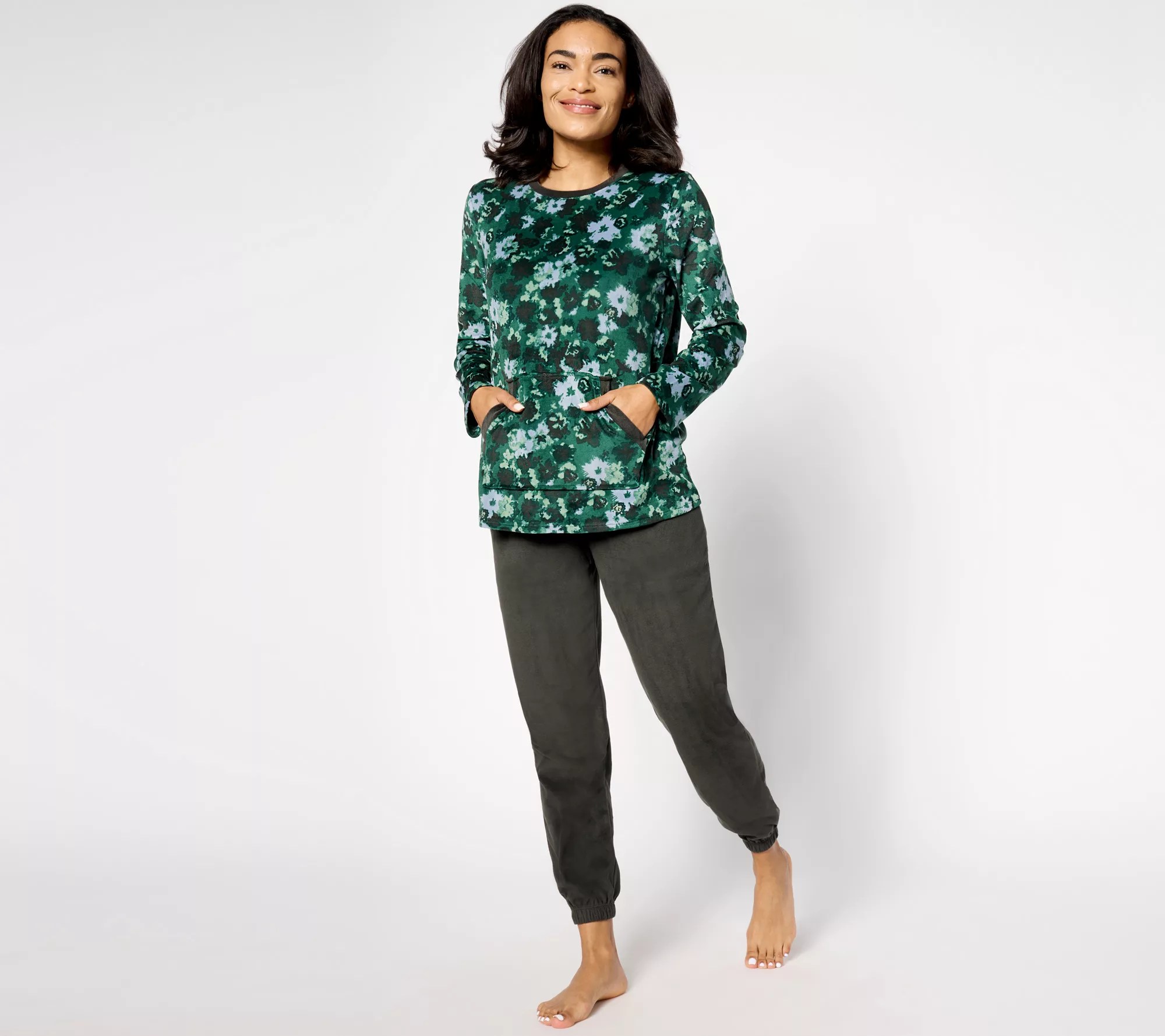 Stan Herman Super Soft Velour Regular Lounge Set