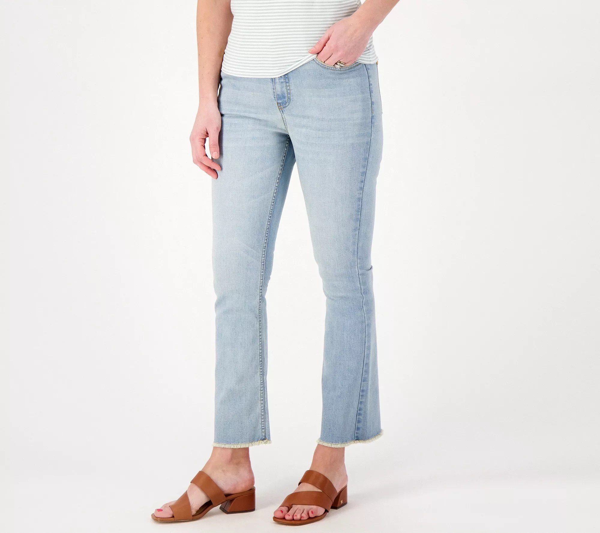 Candace Cameron Bure Regular Pacific Denim Light Flare Jean