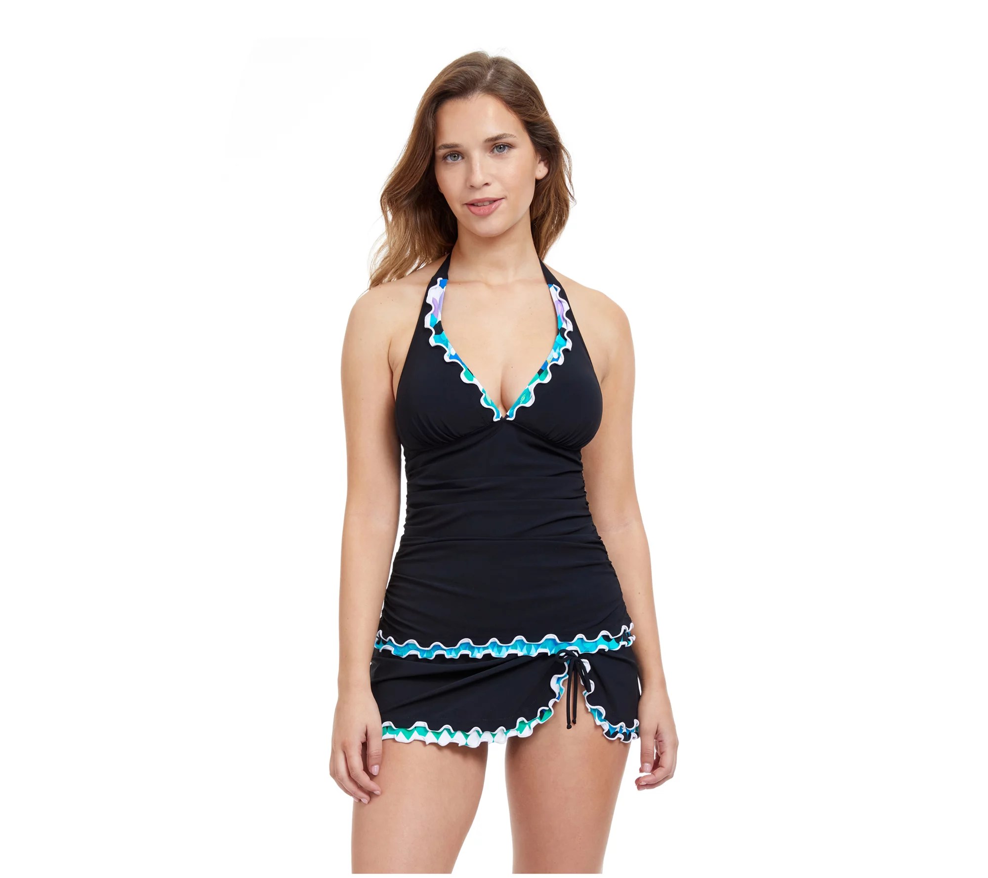 Profile by Gottex Moroccan Escape Halter Tankini