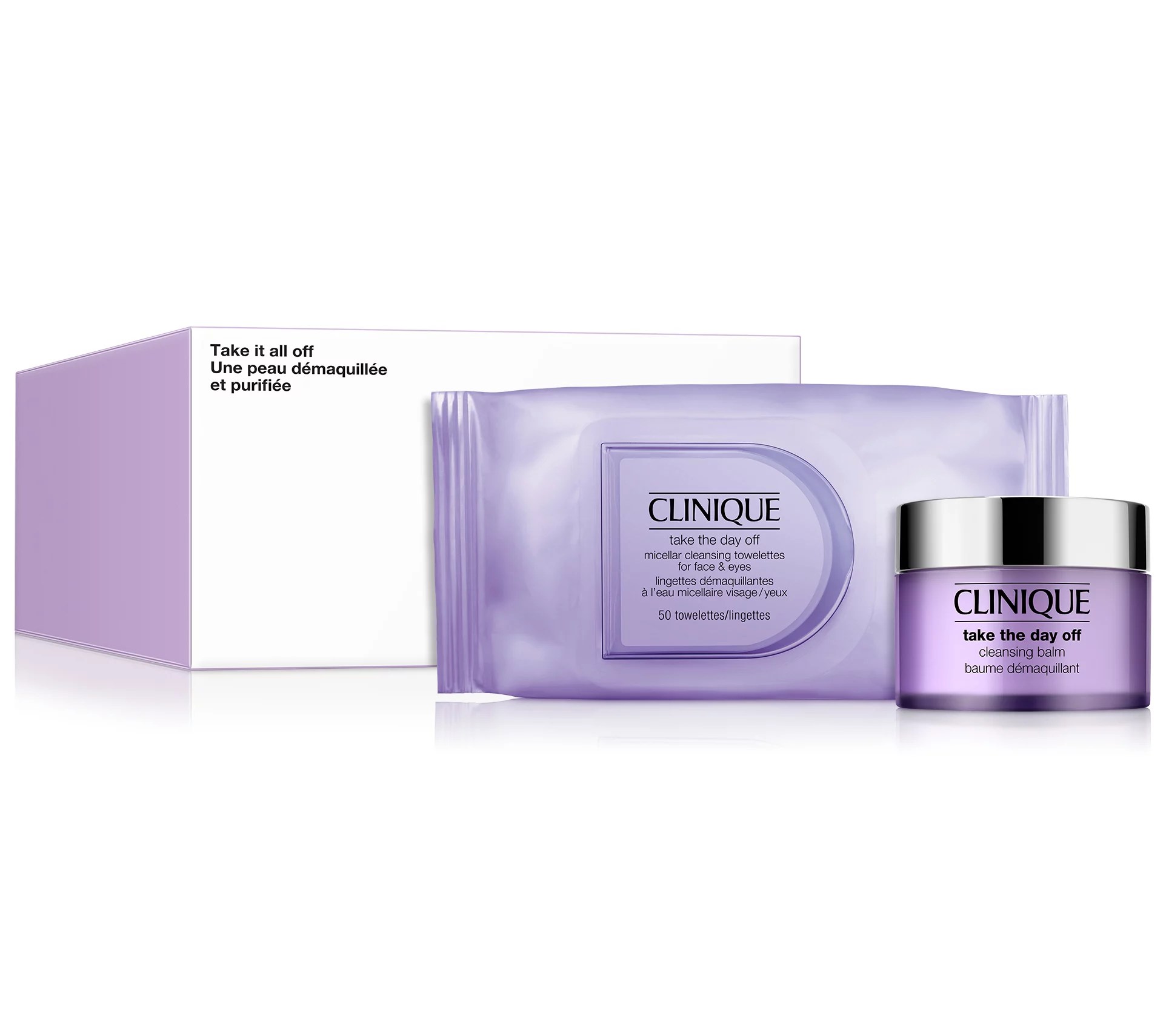 Clinique Take It All Off Makeup Remover Set